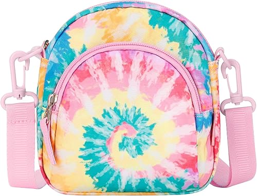 Choco Mocha Bolso cruzado para niñas pequeñas de 4-6, 6-8, bolso cruzado para niños, bolso cruzado para niños de 2, 3, 4 años,