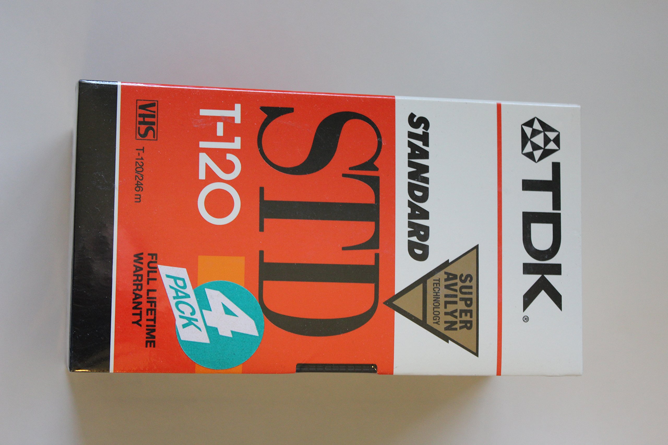 TDK Video Tape T120, Pk/4 (T-120RVS4)-image-5