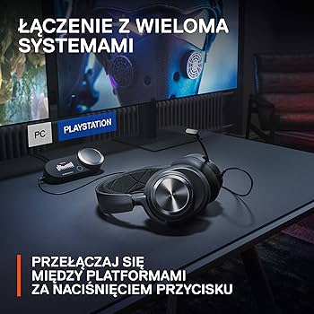 【完品美品】SteelSeries 61527 Arctis Nova Pro Steelseries Arctis Nova Pro 61527 Słuchawki, Czarny, ‎8,75 x