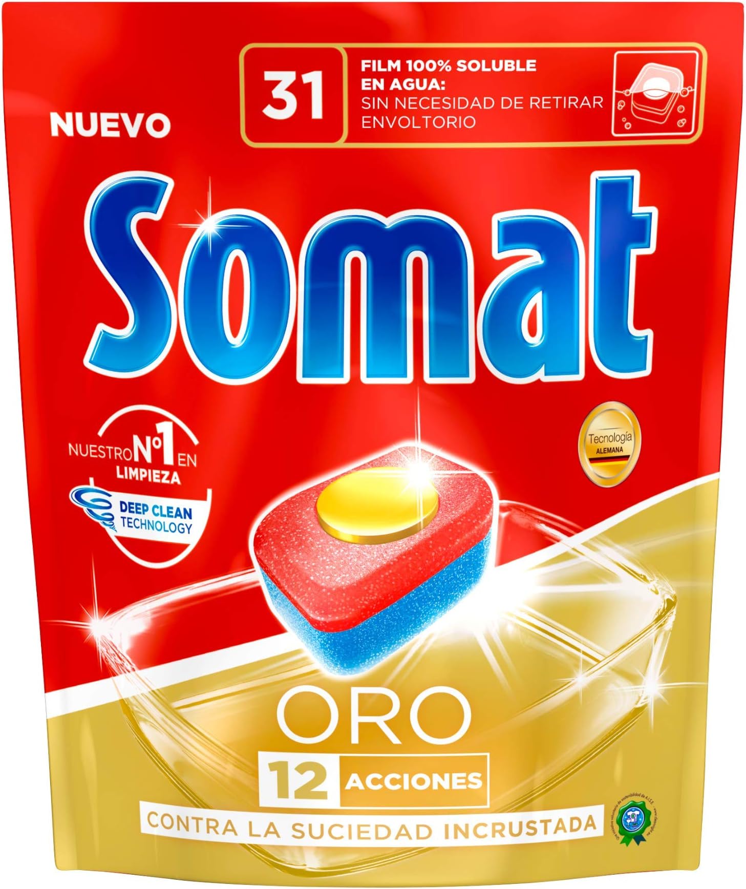 Somat Dishwasher Tablets: 31 Tablets