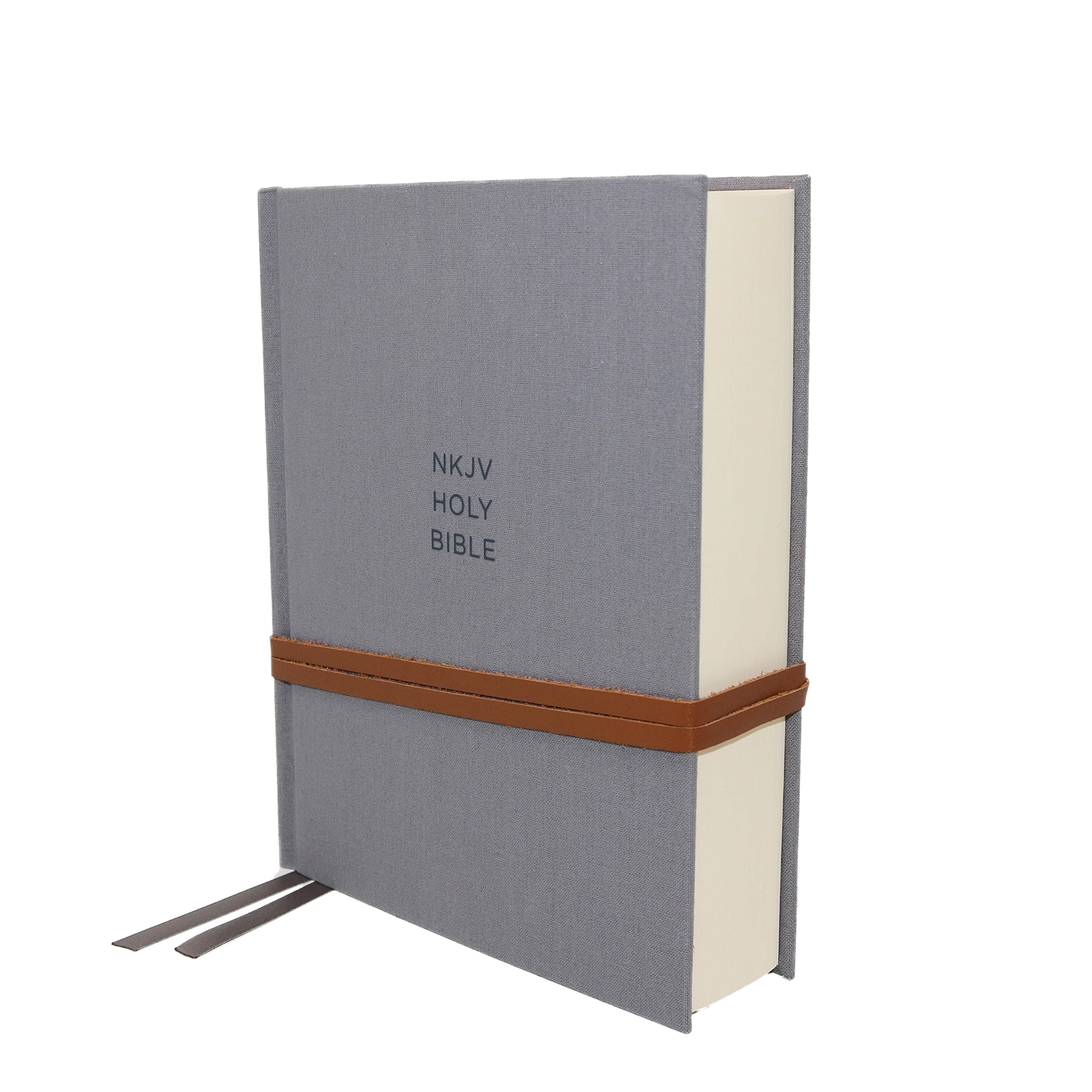 NKJV, Journal the Word Bible, Cloth over Board, Gray, Red Letter, Comfort Print: Reflect, Journal, or Create Art Next to Your Favorite Verses - Image 4