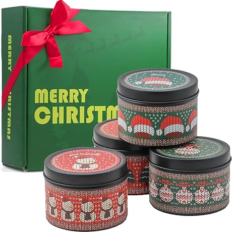Christmas Wax Candles - Christmas Gift Ideas for Women