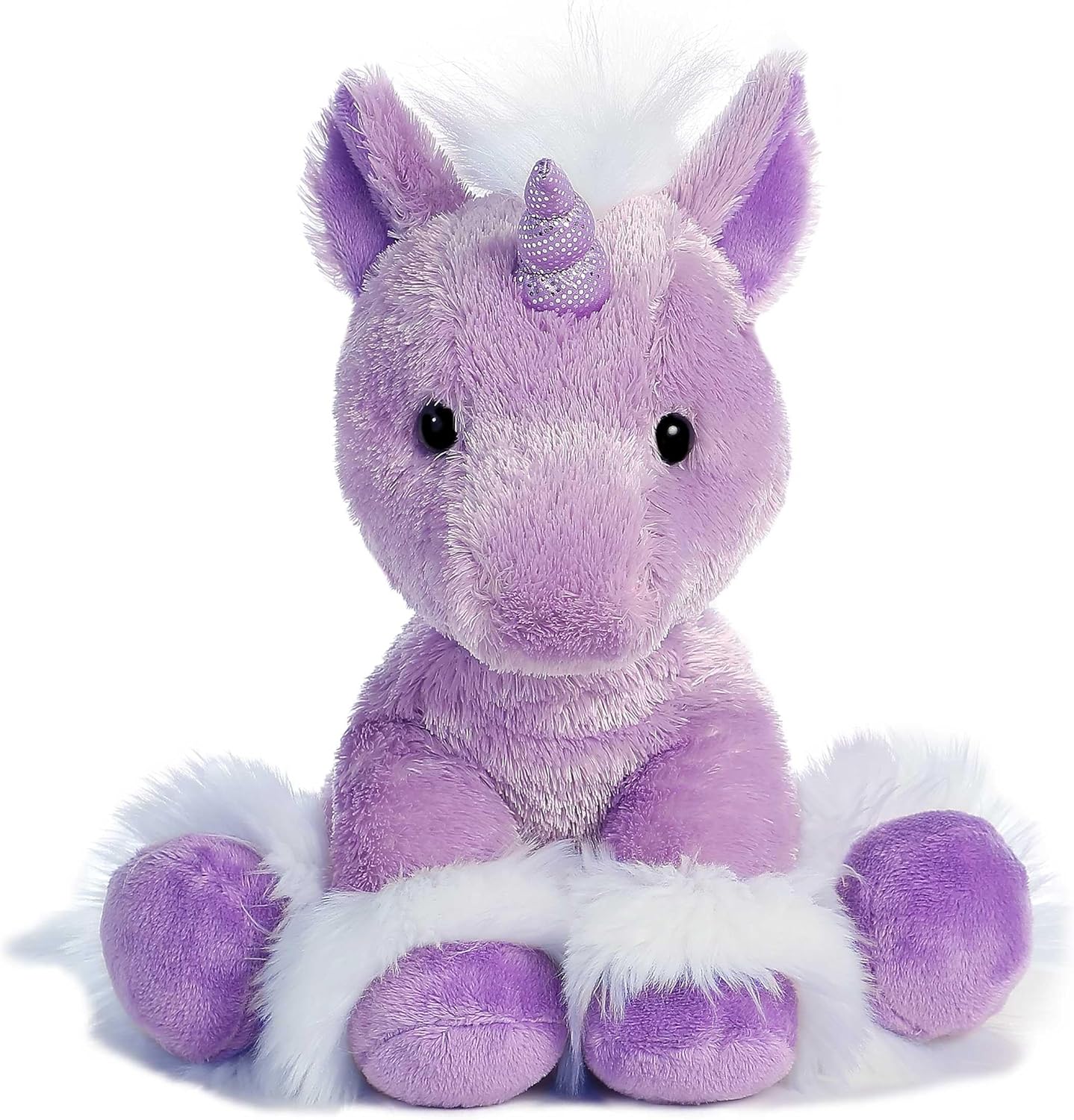 Aurora® Enchanting Fantasy Dreaming of You™ Unicorn Stuffed Animal - Mythical Companion - Imaginative Adventures - Purple 11.5 Inches