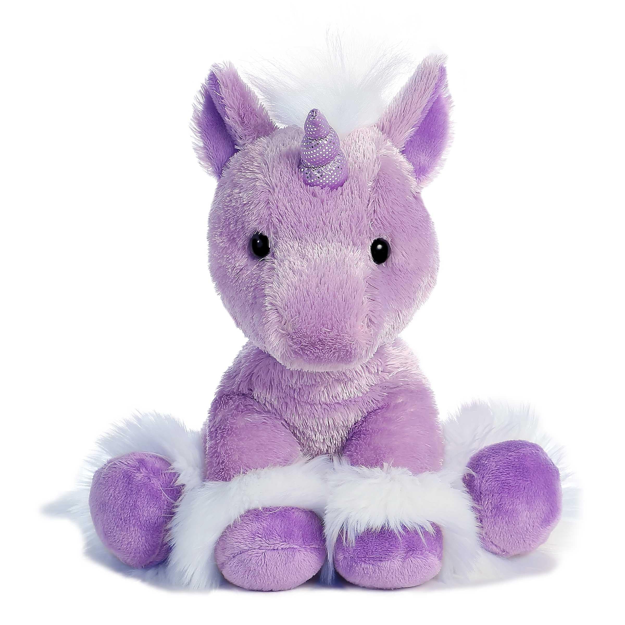 Aurora World Dreaming of You Unicorn Plush, Purple, Small by Aurora World