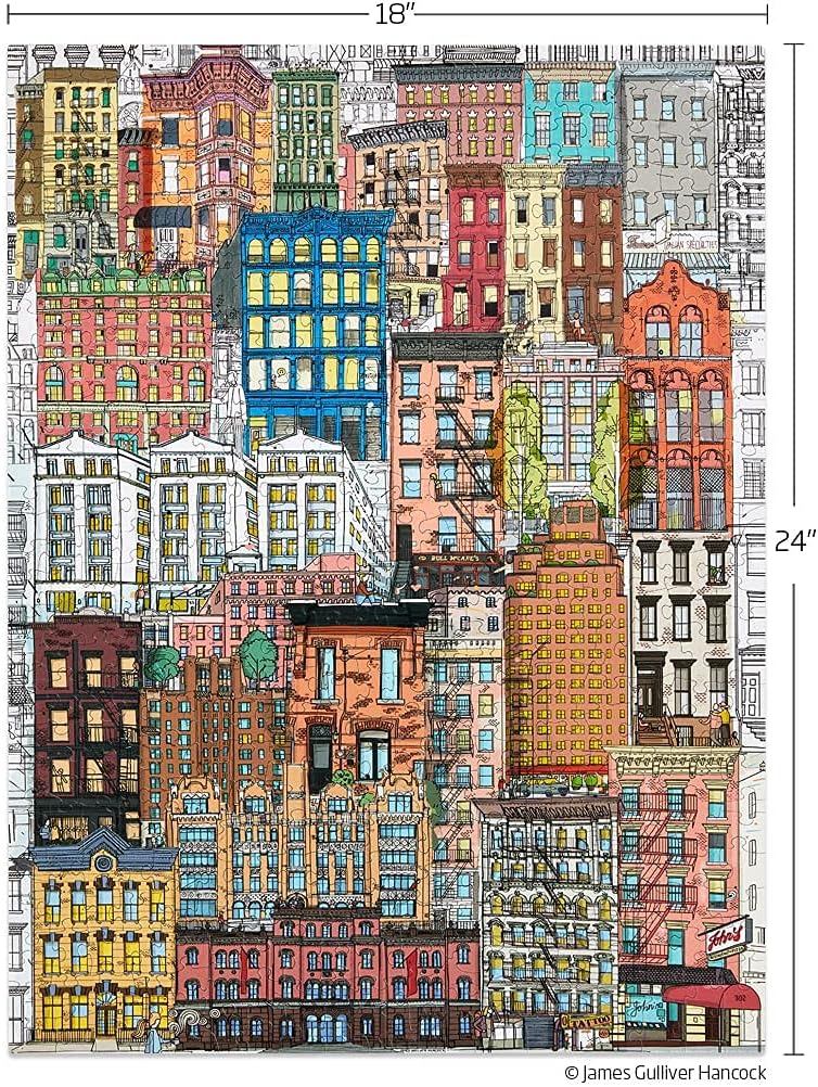 City Life | 500 Piece Jigsaw Puzzle