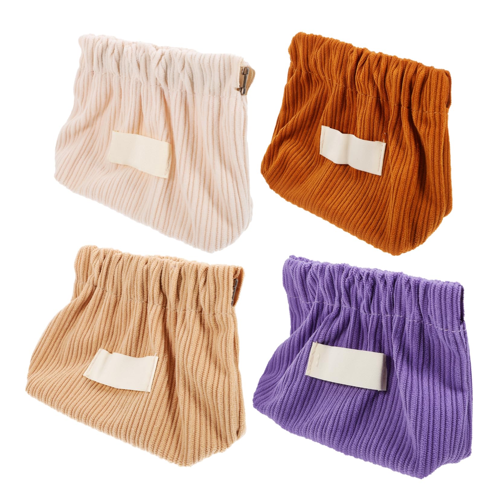 Didiseaon 12pezzi Pochette Per Portatile Borse Cosmetiche Per Viaggio Organizer Per e Piccole Colori Bianco