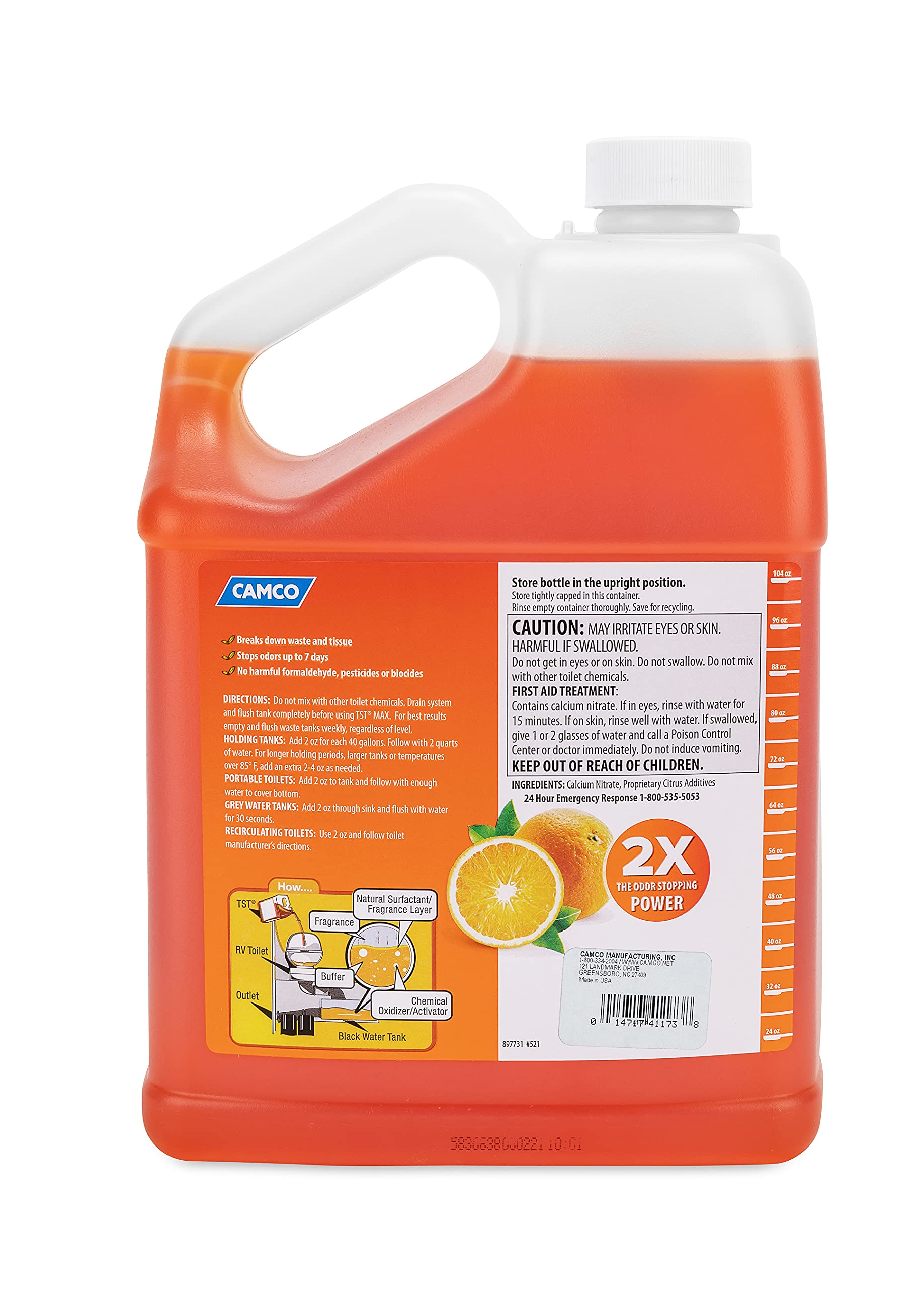 Buy Camco TST UltraConcentrate Orange Scent RV Toilet Treatment