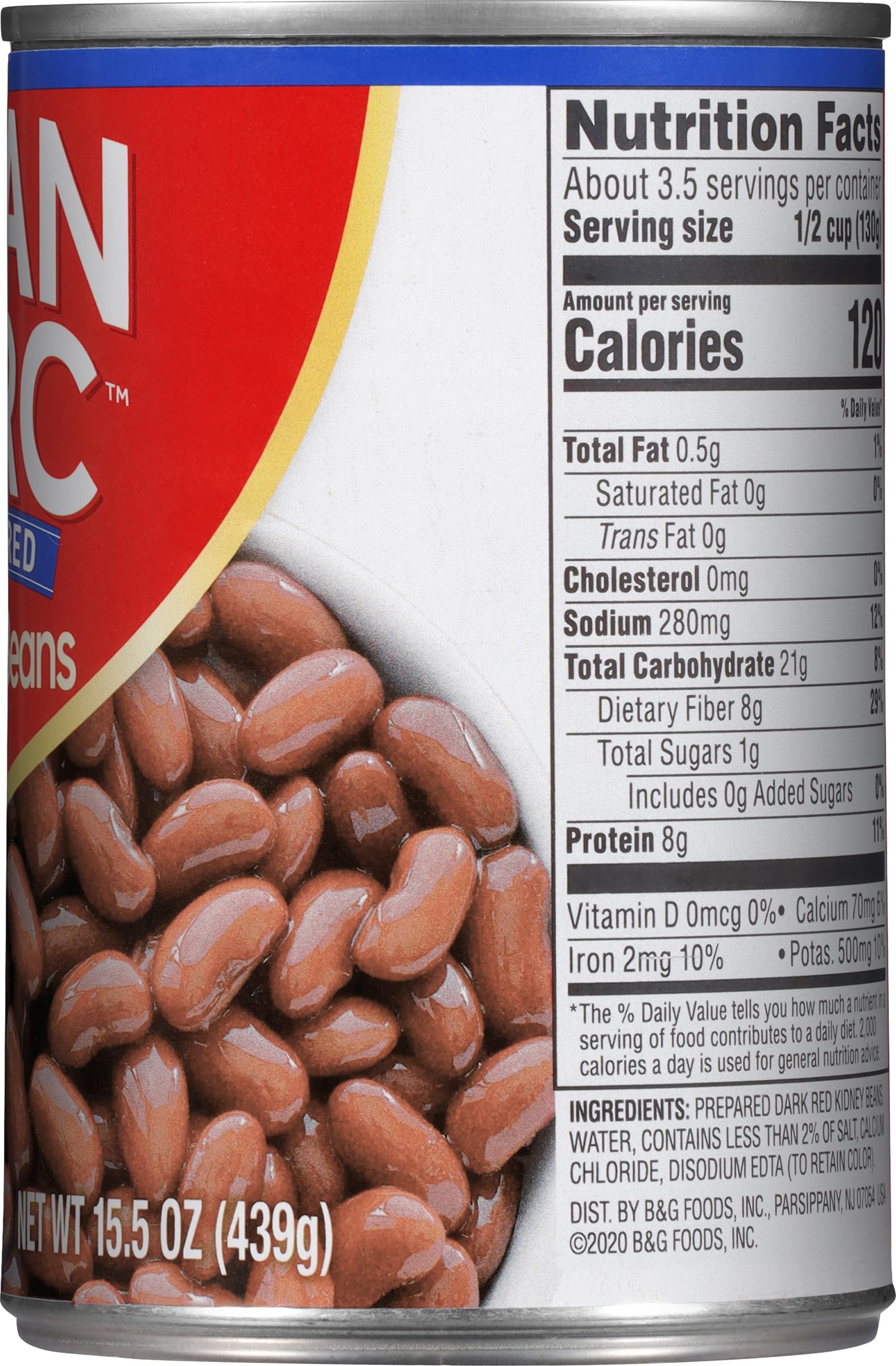 Joan of Arc Beans, Dark Red Kidney, 15.5 Ounce