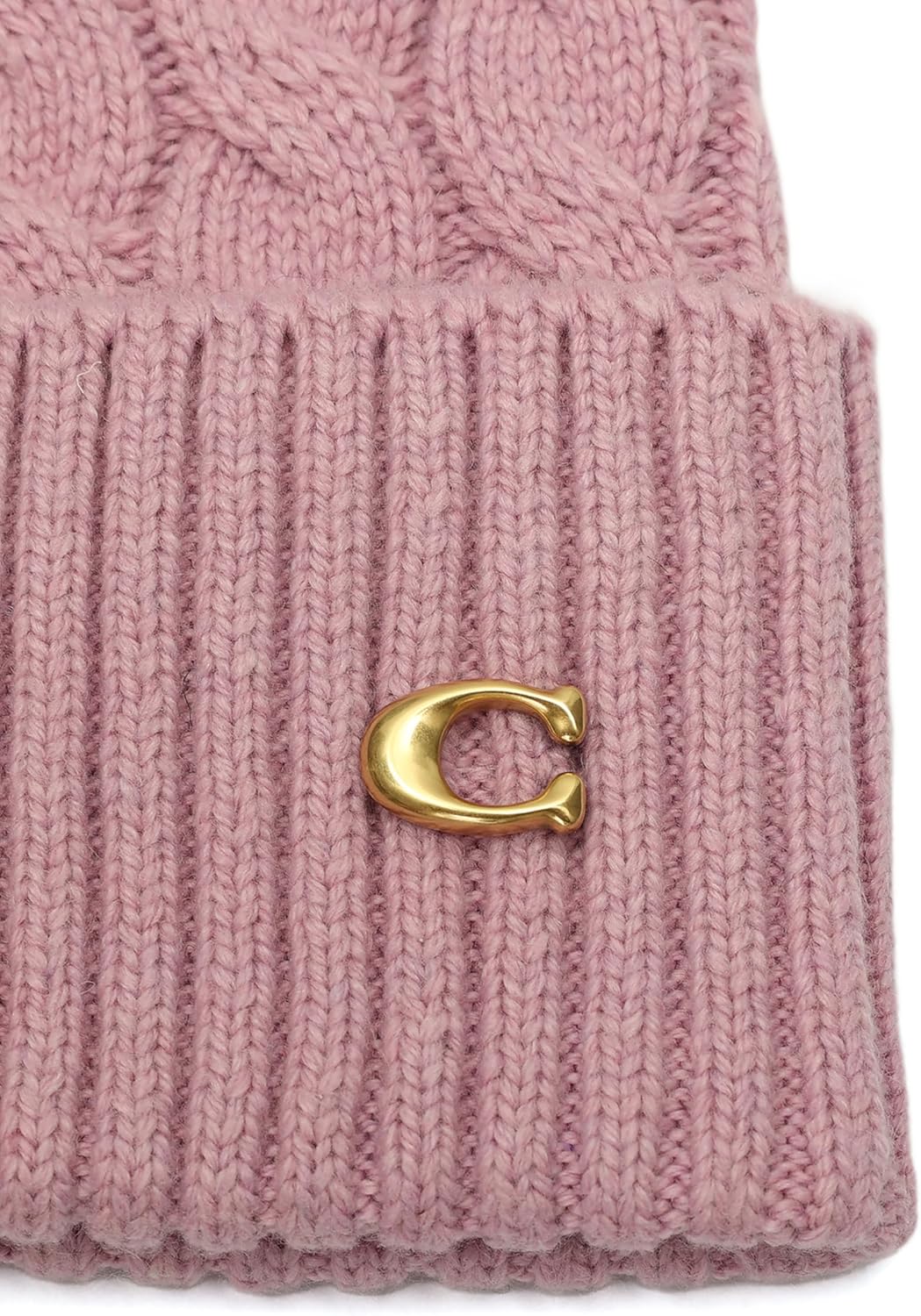Coach Womens Cable Beanie