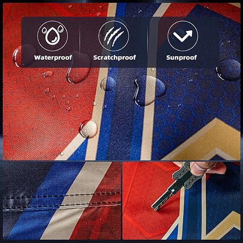 Miniatura 2 de EVGENIYA Funda impermeable para automóvil para todo tipo de clima, ajuste exterior completo para Seden Coupé (hasta 157 pulgadas), escarabajo