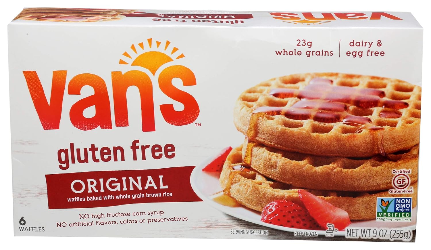 vans original gluten free waffles