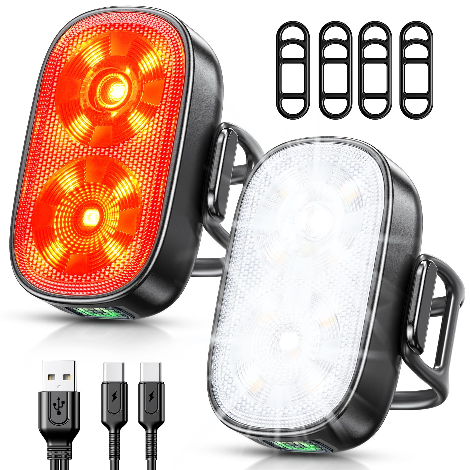ISEYOU Lumiere Velo Avant et Arriere