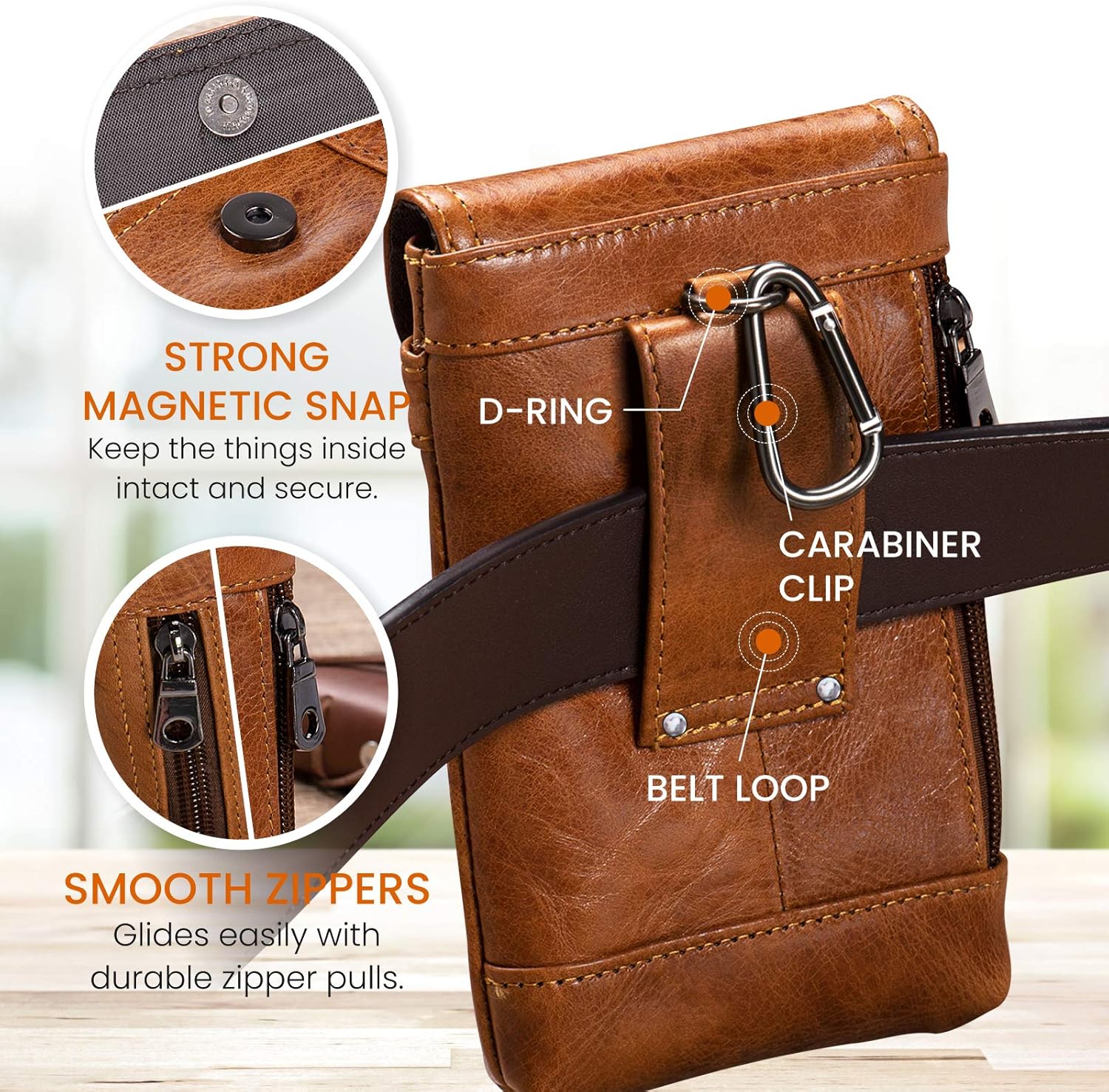 Rеvіеw Hengwin Belt Holster for iPhone 13 Pro Max 12 Pro Max Samsung Galaxy S22 Ultra S10+ S9+ S8 Plus Note 20 Ultra 9 8 A32 A12 5G Leather Cell Phone Case with Belt Clip Loop Carrying Pouch Holder (Brown) Blасk Frіdау 🔥 Hengwin Belt Holster for iPhone 13 Pro Max 12 Pro Max Samsung Galaxy S22 Ultra S10+ S9+ S8 Plus Note 20 Ultra 9 8 A32 A12 5G Leather Cell Phone Case with Belt Clip Loop Carrying Pouch Holder (Brown)