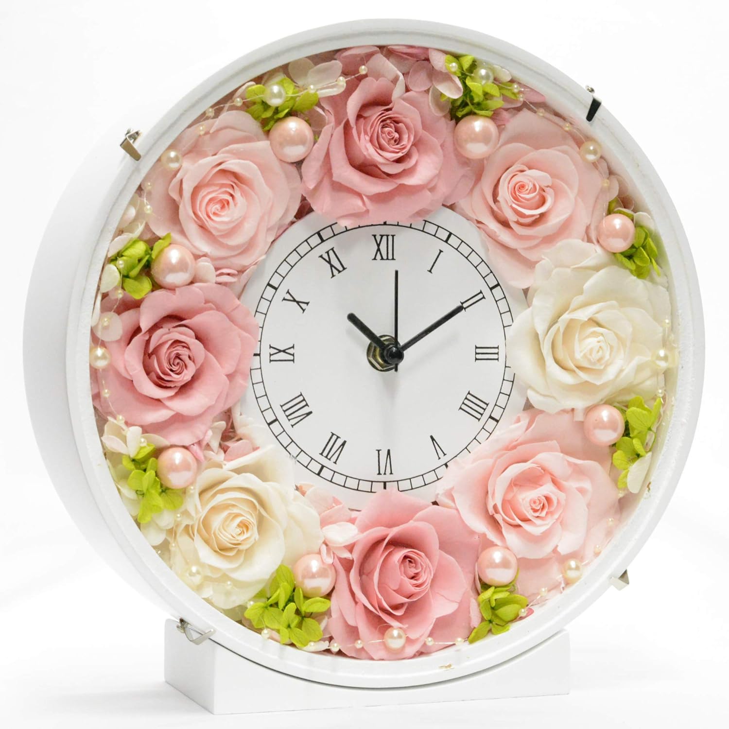 最安値挑戦 プリザーブドフラワー ガーベラサークル時計 ガーベライエロー イエロー サイズ幅24cm長さ8cm高さ24cm ガーベラサークル時計 プリザーブドフラワー Lulu S プリザーブドフラワー Cityofalamosa Org