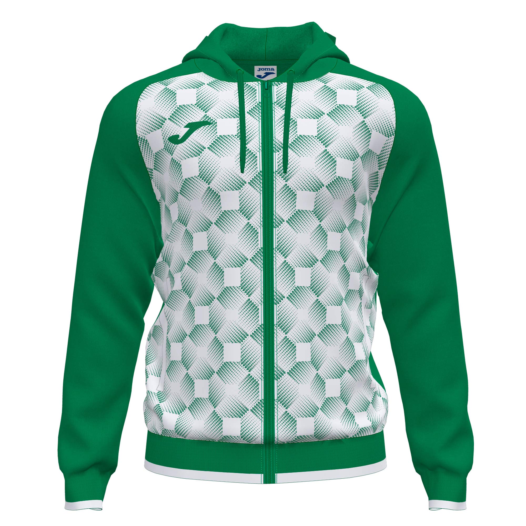 Joma Supernova III 102262.452.Xs Hooded Jacket Green/White