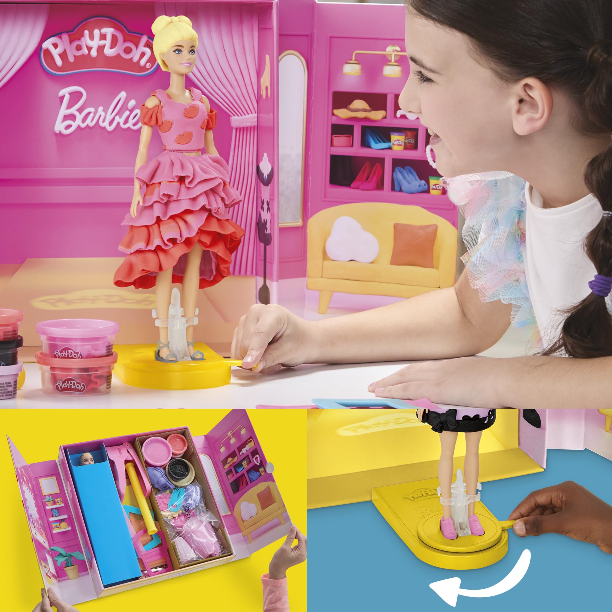 Play-Doh, playset Sfilata di Moda Designer di Barbie