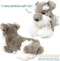 Vista 5 de Siegfried The Schnauzer - 13 Inch Stuffed Animal Plush