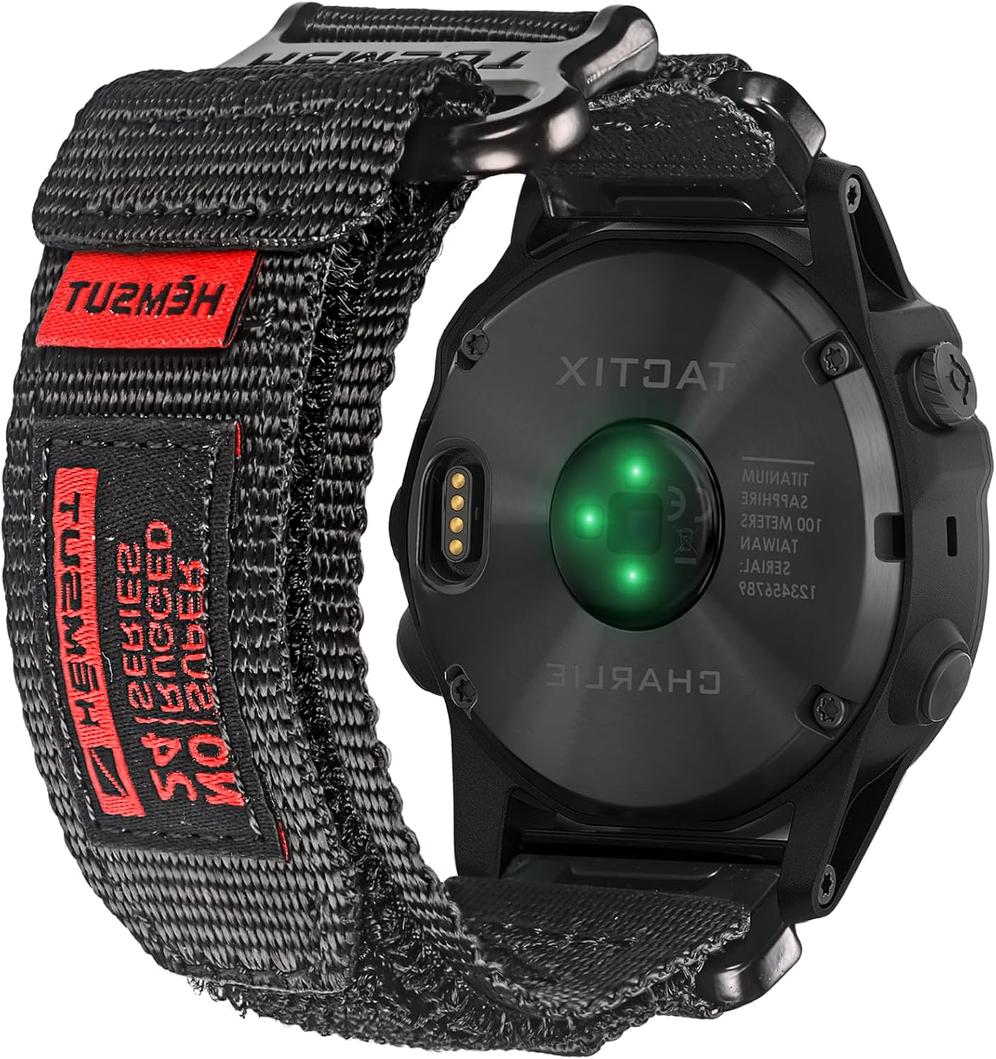 Military Watch Band Compatible with Garmin, 22mm Wide Hoop and Loop Nylon Quick Fit Strap for Fenix 8 47mm /7/7 Pro/6/6 Pro/5/5 Plus/E 47mm, MARQ , Instinct 2/Tacical, D2 Delta S/Descent G1, S60/62/S70 47mm, Forerunner 965/955/945/935/745,Quatix 6/5, Epix 2