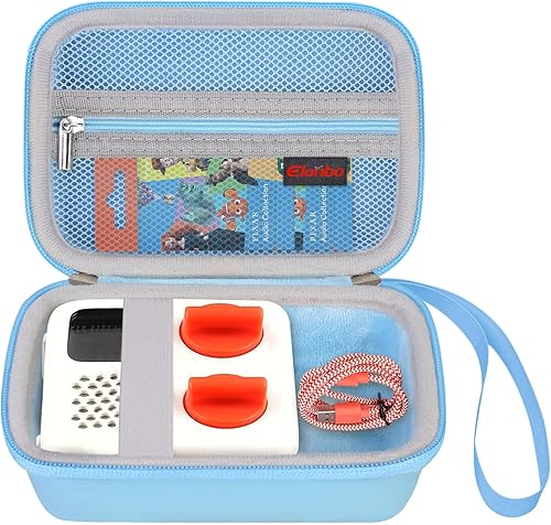 Funda de transporte para Yoto Mini - Reproductor de altavoces de viaje Bluetooth portátil para niños, cubierta de reproductor de audio y música para
