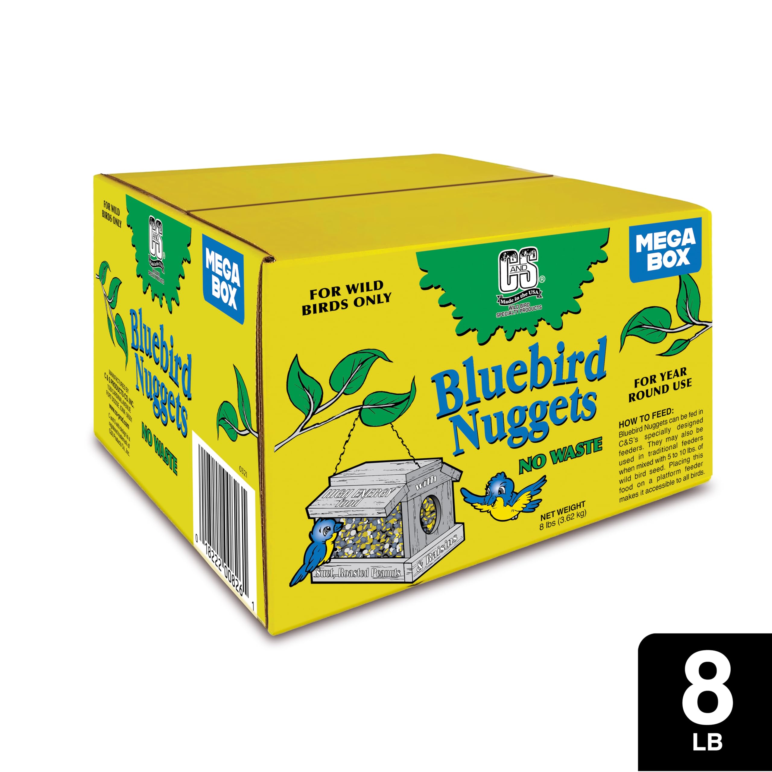 Produkty dla ptaków/jedzenie bryłki Bluebird 3,6 kg