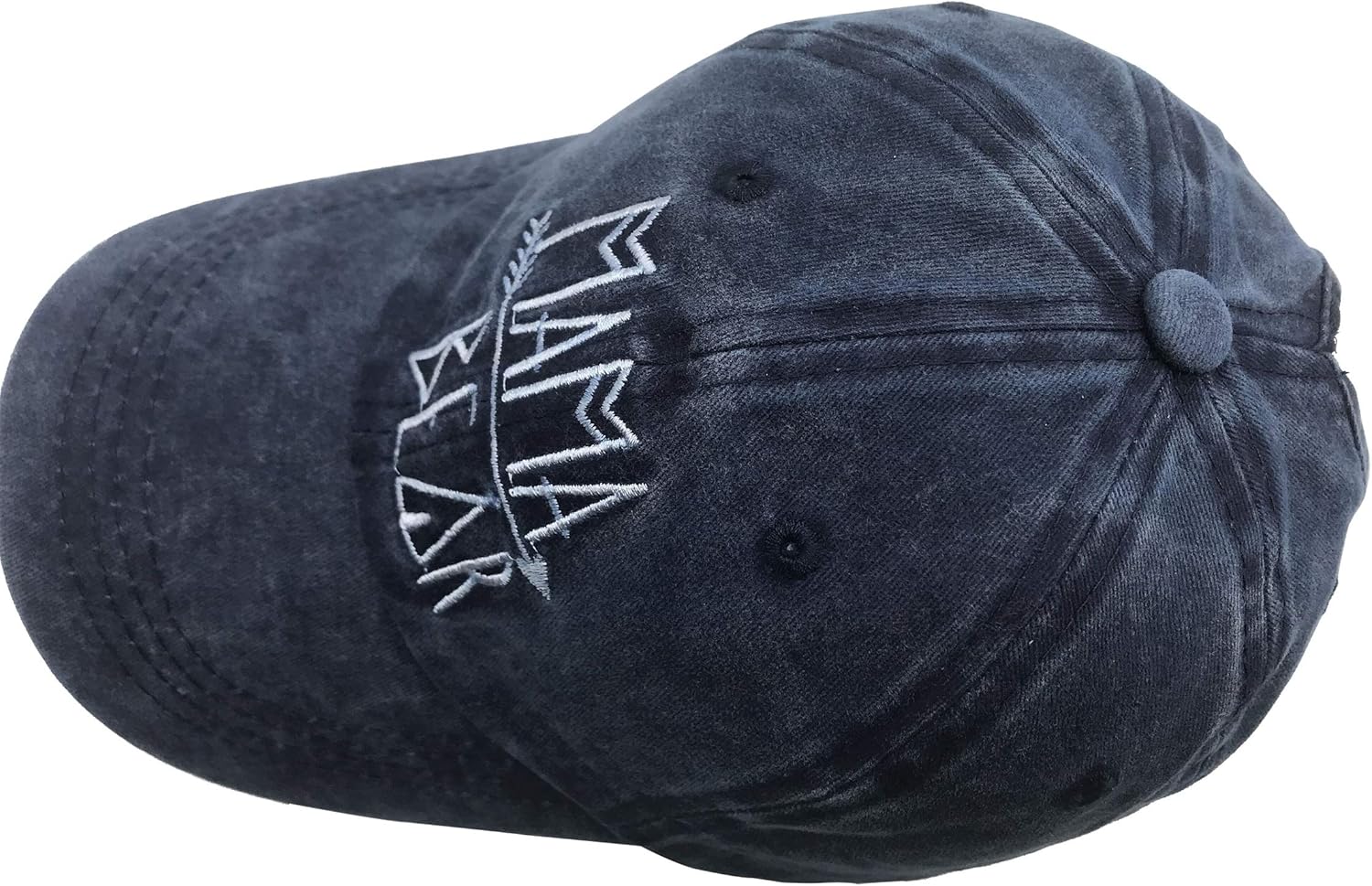 Mama Bear Ponytail Hat Vintage Washed Distressed Baseball Dad Cap for Women - Image 4