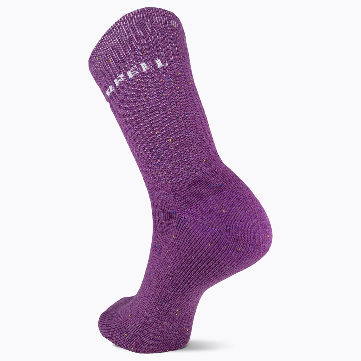 Merrell Unisex-adults Men's and Women's Speckled Wool Blend Crew Socks - Unisex Moisture Wicking - Image 2