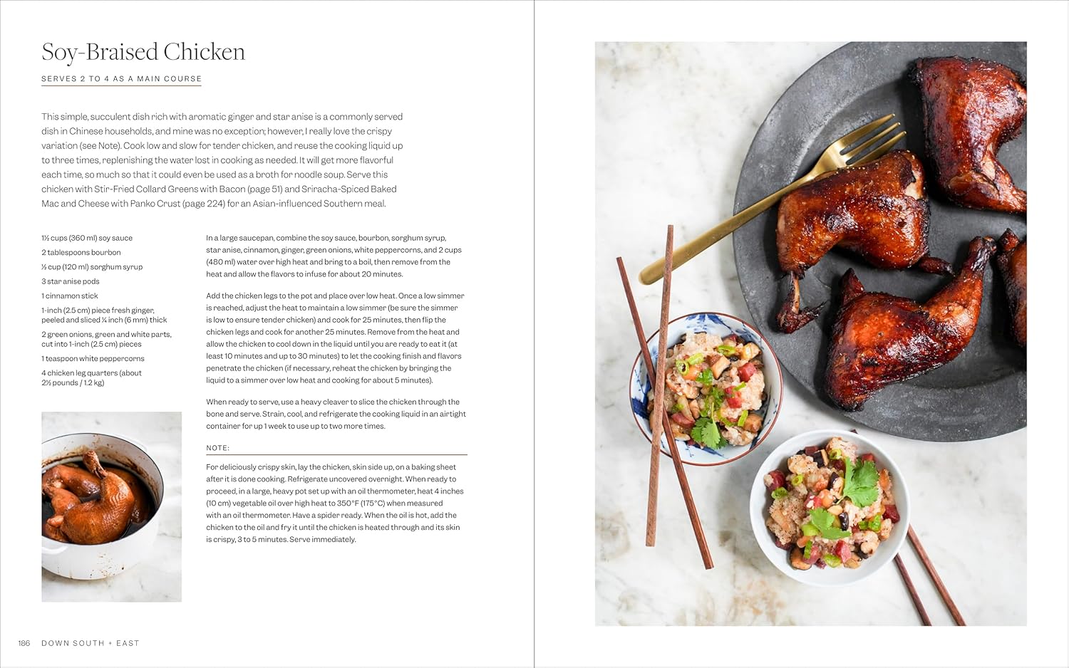 Down South + East: A Chinese American Cookbook      Hardcover – March 17, 2026