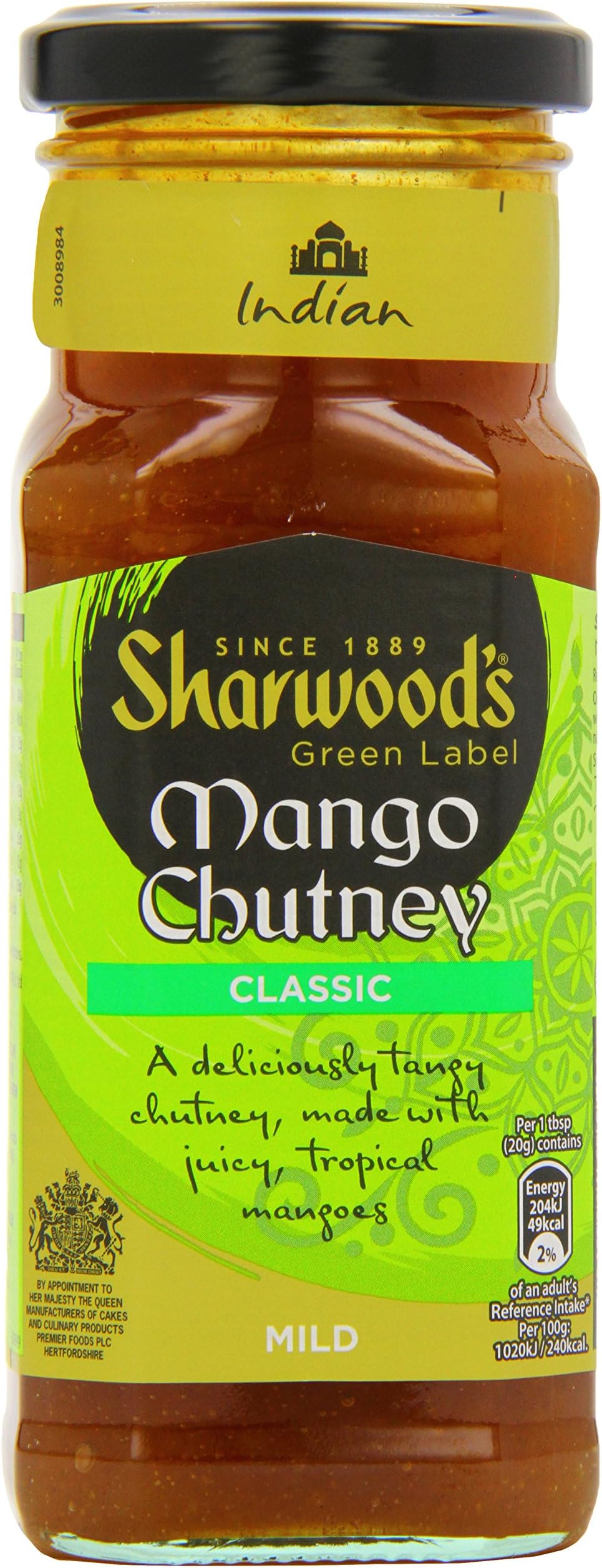 Aazon.co : Sharwoods Green Label Ango Chutney 375 G (Pack Of 6 - View #10