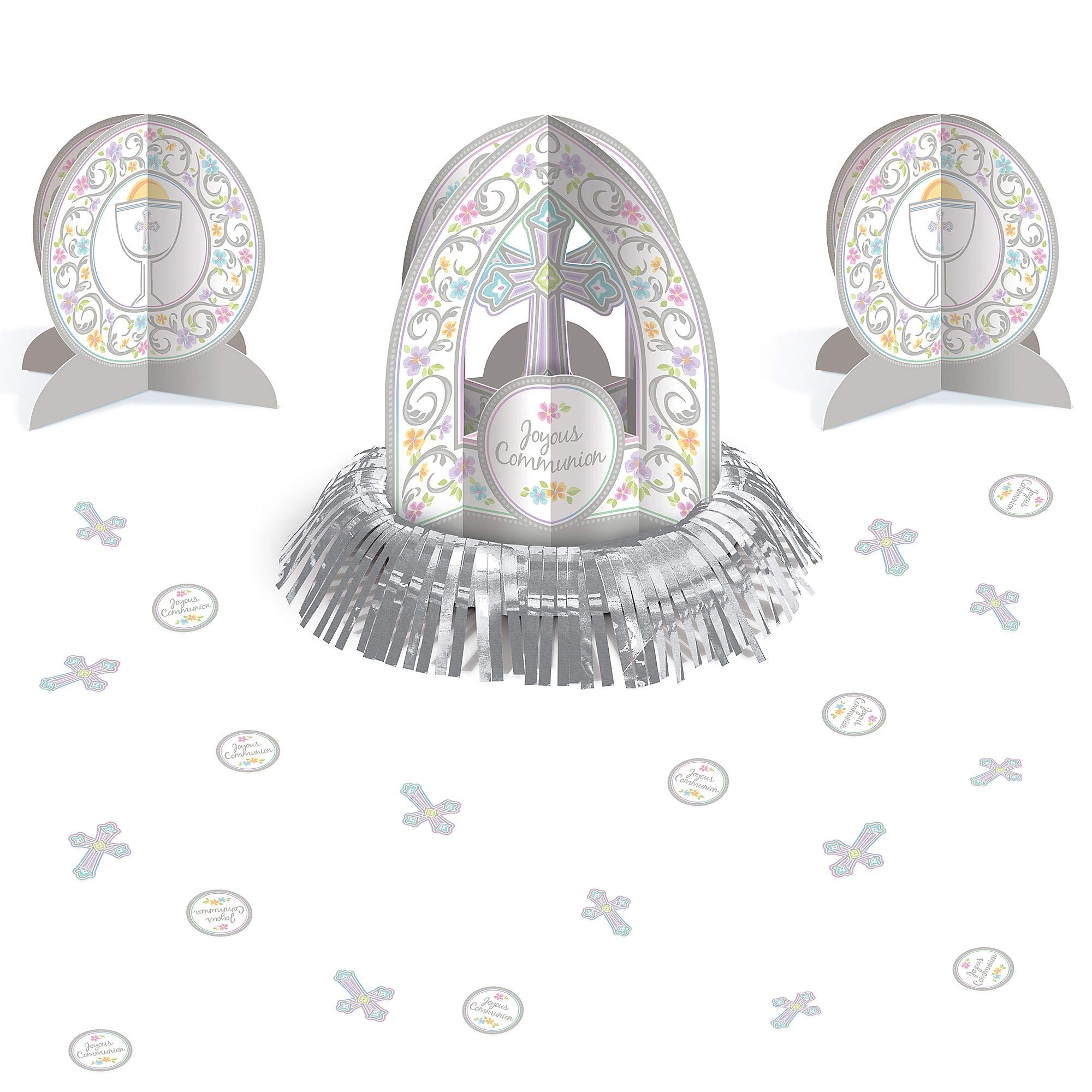 Kit de décoration de fête Amscan avec 27 pièces et 3 centres de table