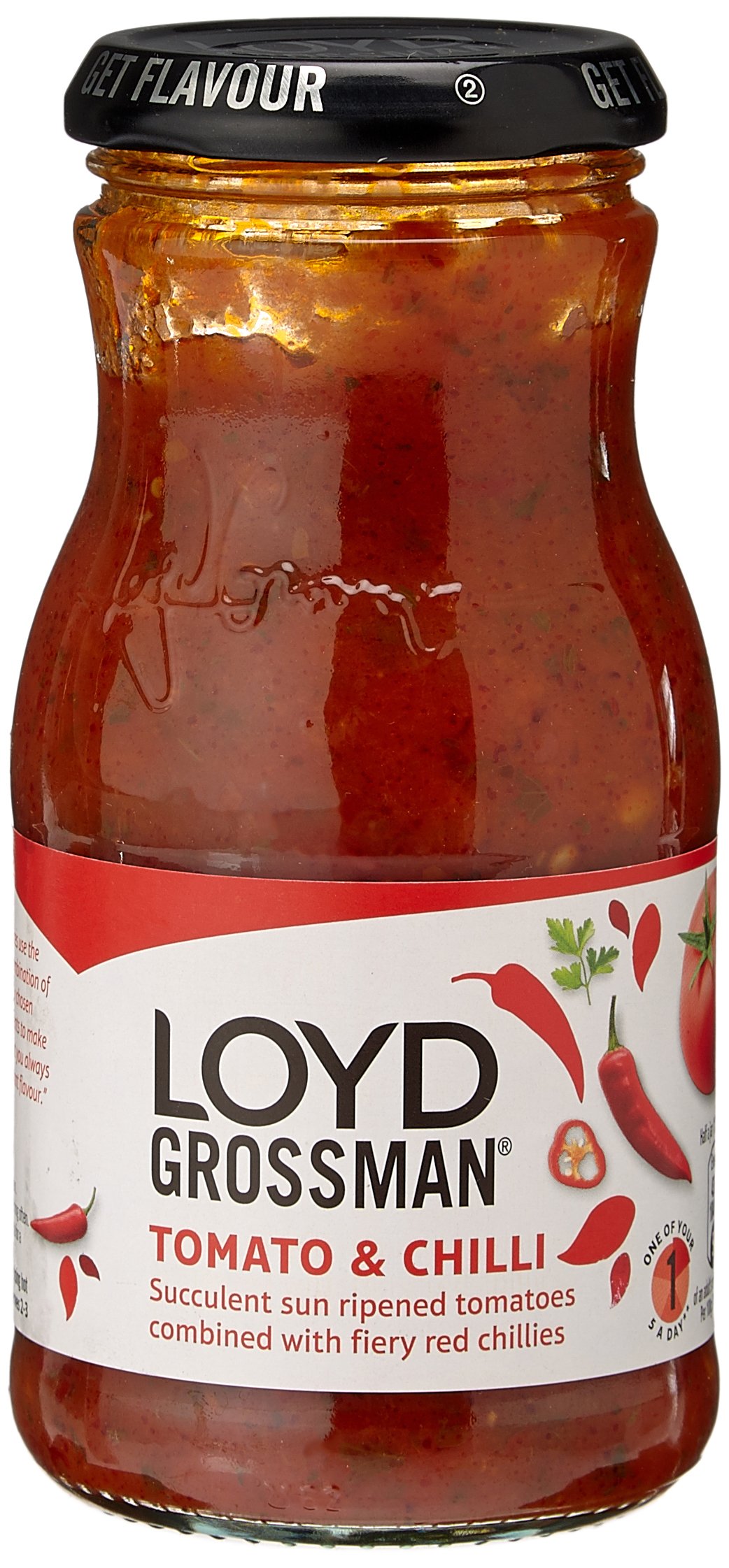 Loyd GrossmanPasta Sauce - Tomato & Chilli (350g) - Pack of 6