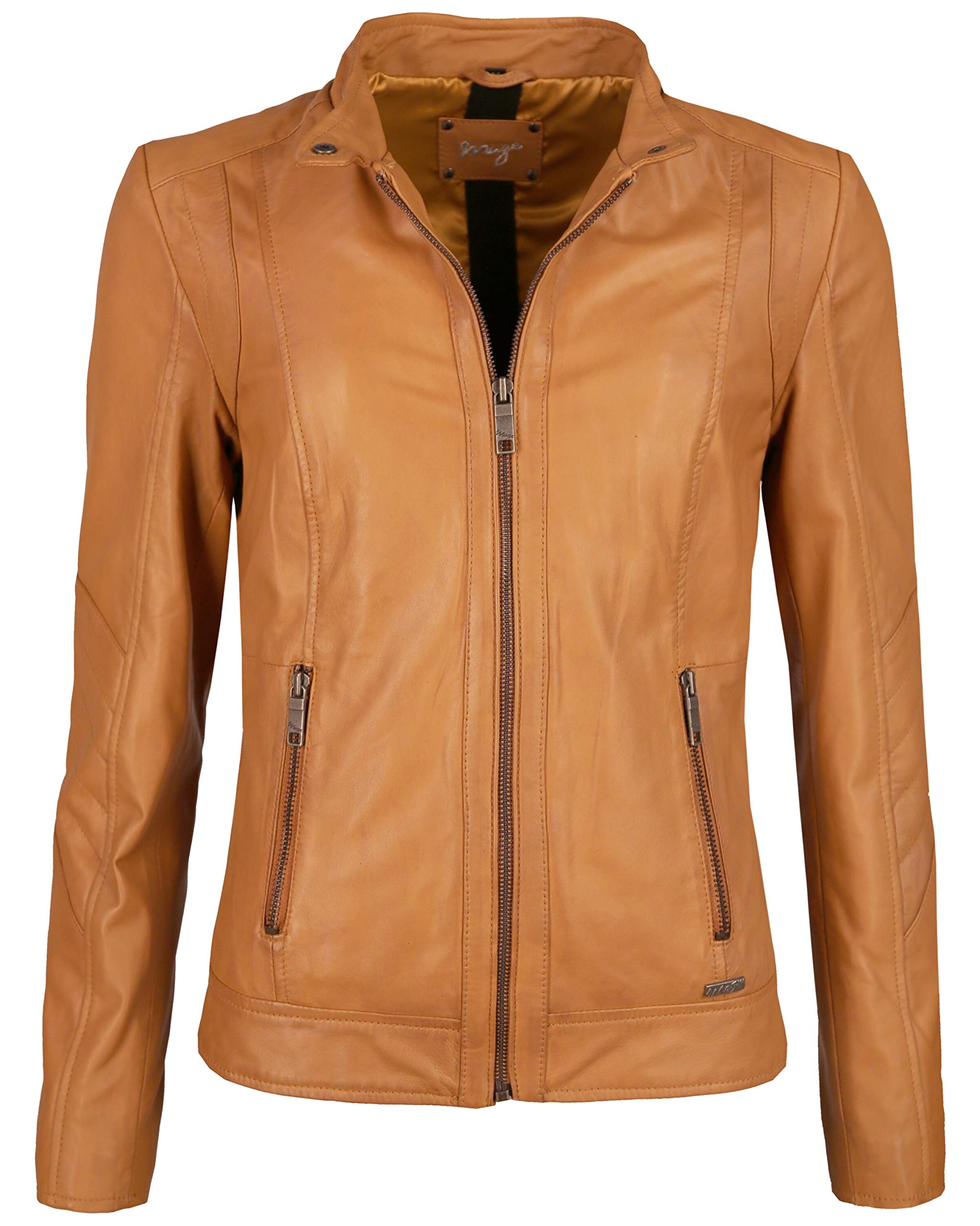 MAZE Lederjacke Marcie Damen | Gr. S, braun/cognac