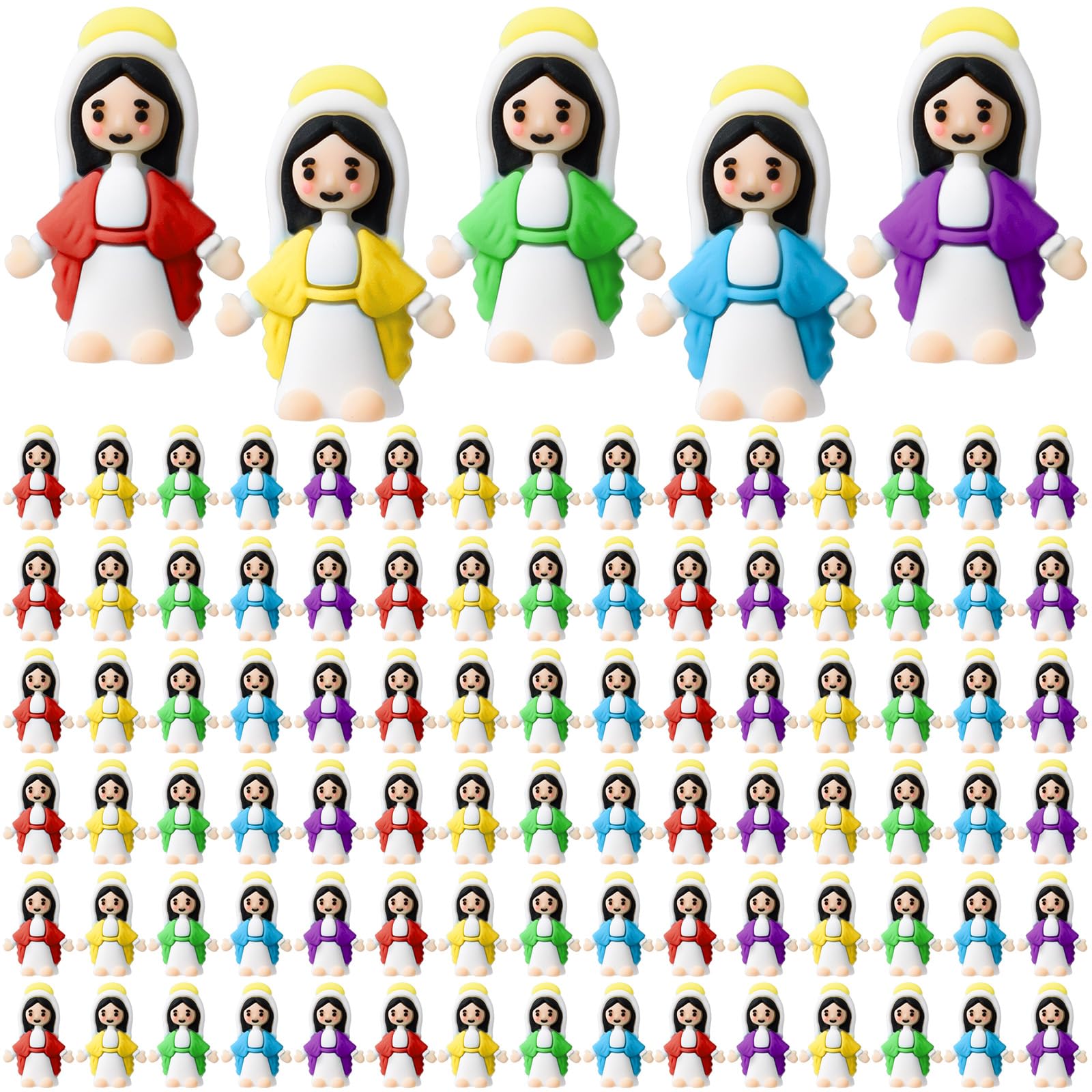 Carolines Treasures APH8805CHF Drapeau De La Vierge Marie Religieuse Bienheureuse Sur Toile Taille Maison