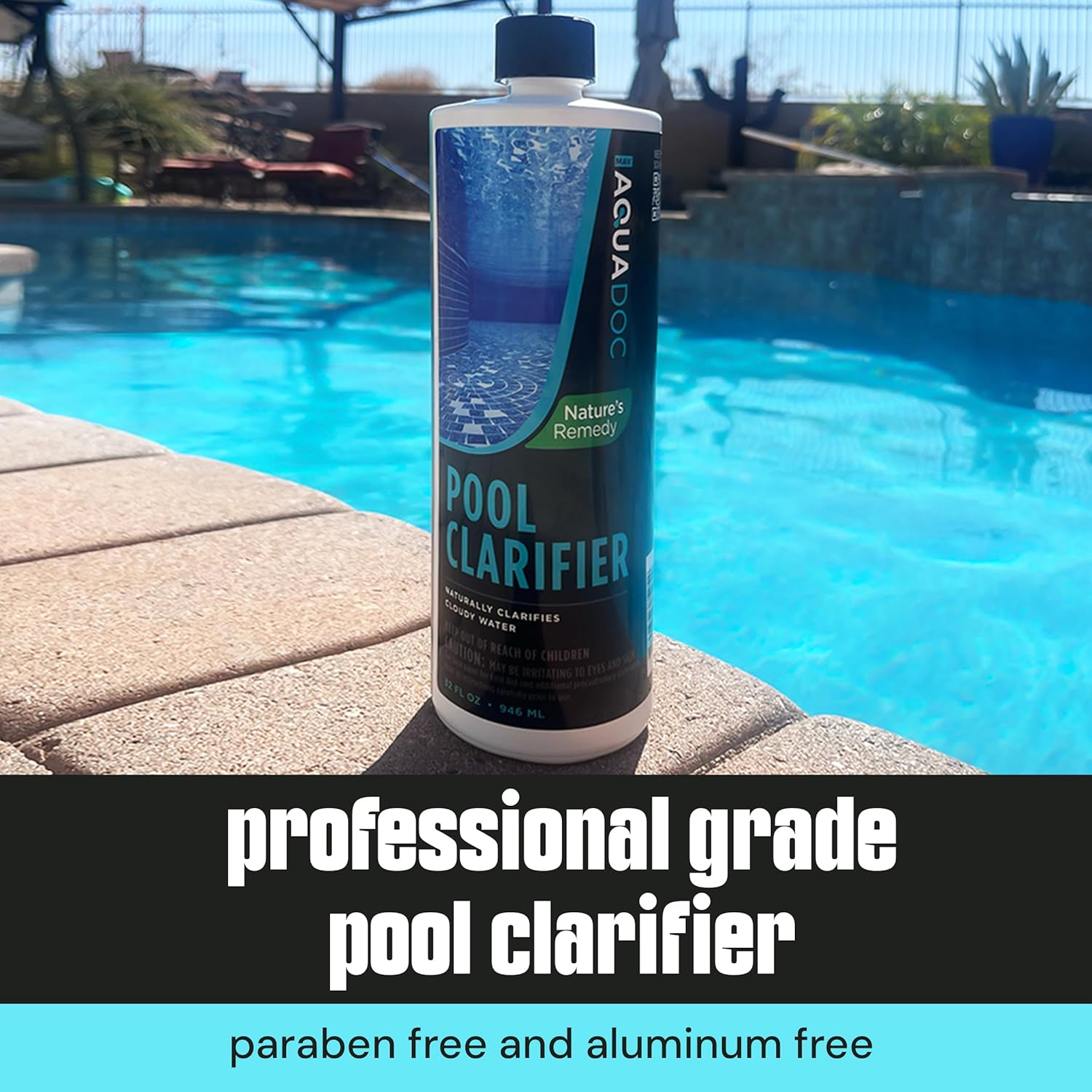 Ultimate Natural Pool Clarifier - an Eco-Friendly Way to get Clear Pool Water by Removing Cloudy Pool Water - AquaDoc Natural Pool Chemicals - Image 6