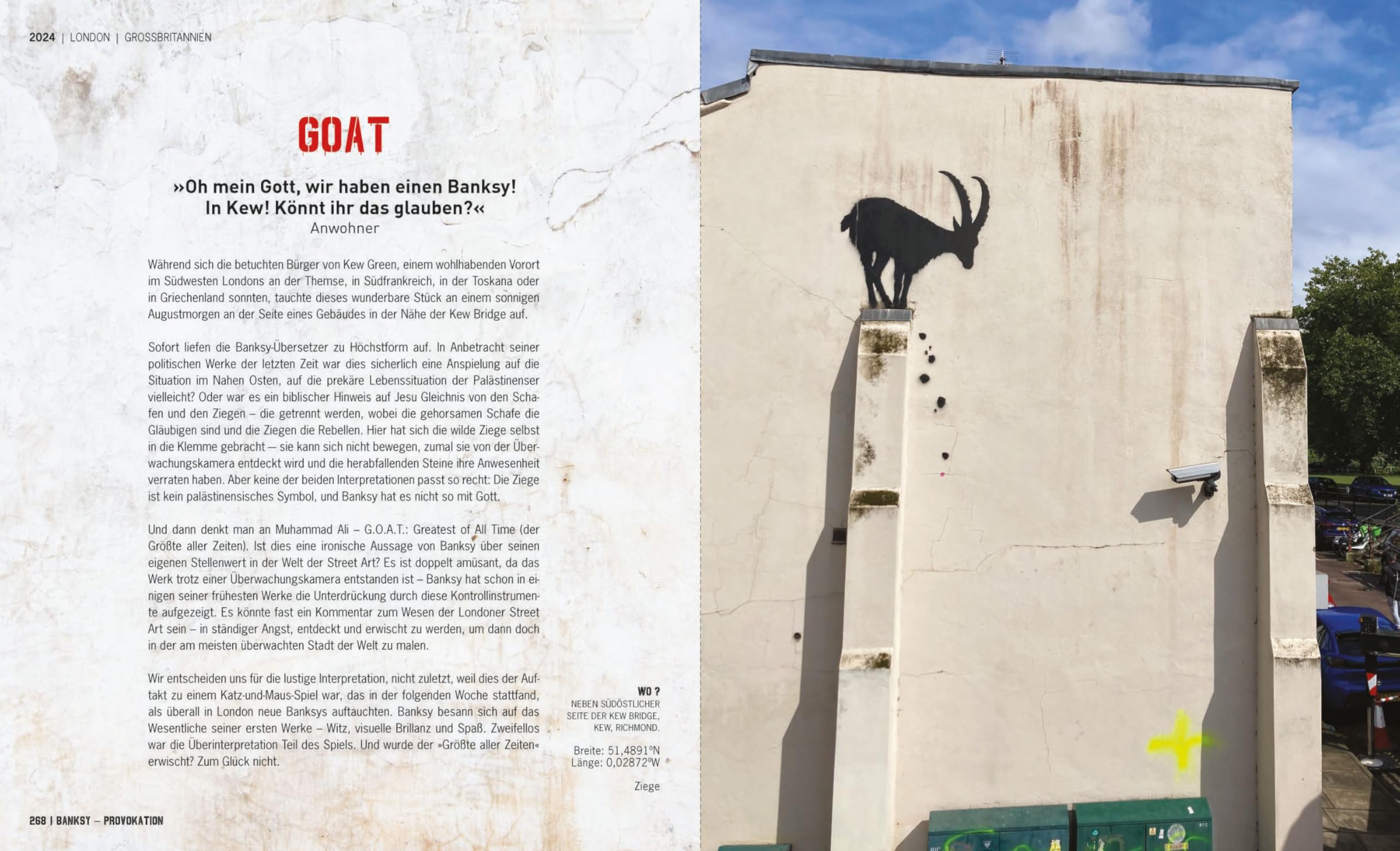 BANKSY PROVOKATION Street Art als politisches Statement: Überblick über Banksys Werke & Entwicklung als Künstler | Analysen berühmter Graffitis wie ... Alle Werke in einem Buch (Midas Collection)