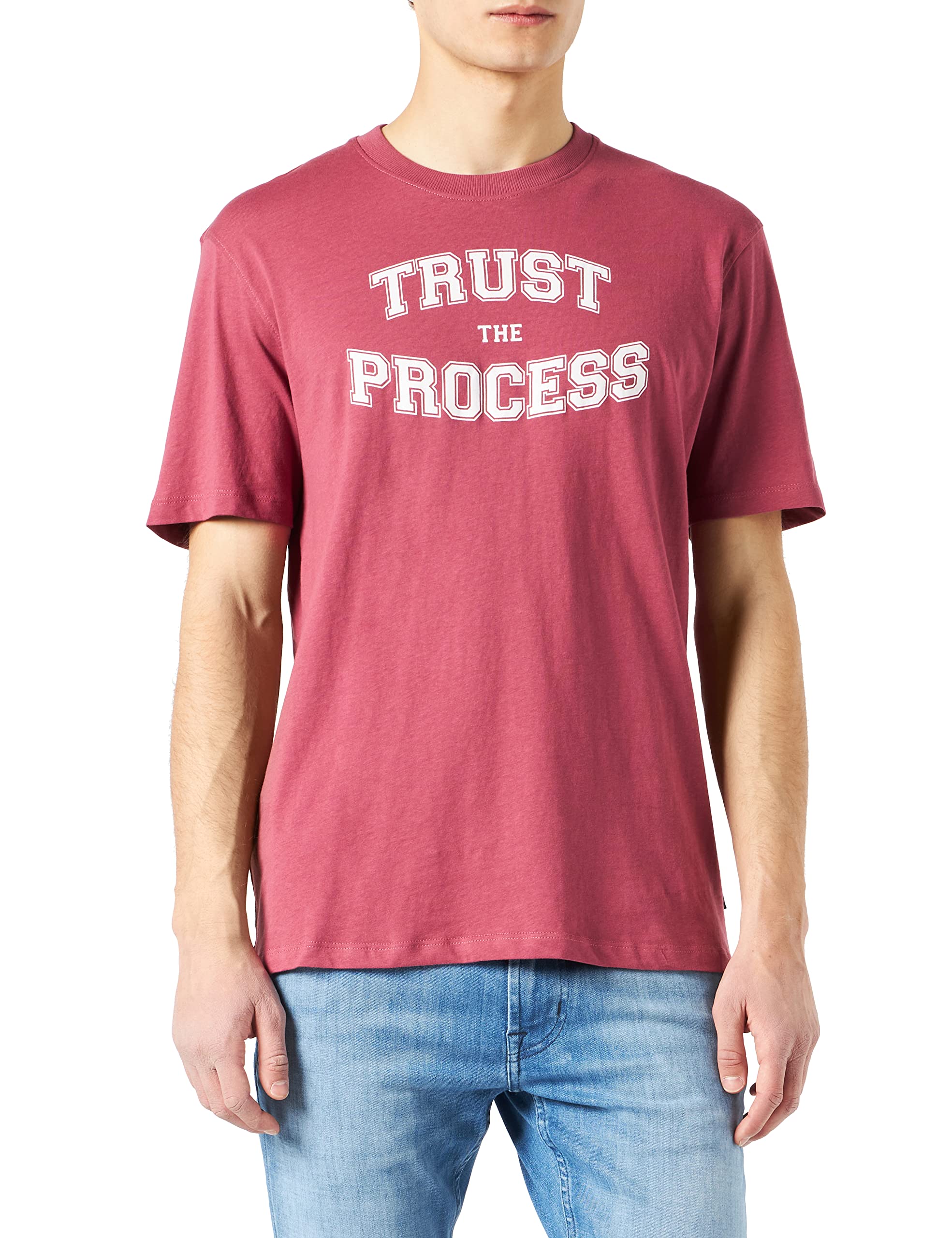 Springfield Men's Camiseta De Manga Corta Turst Urban Short Sleeve T-Shirt