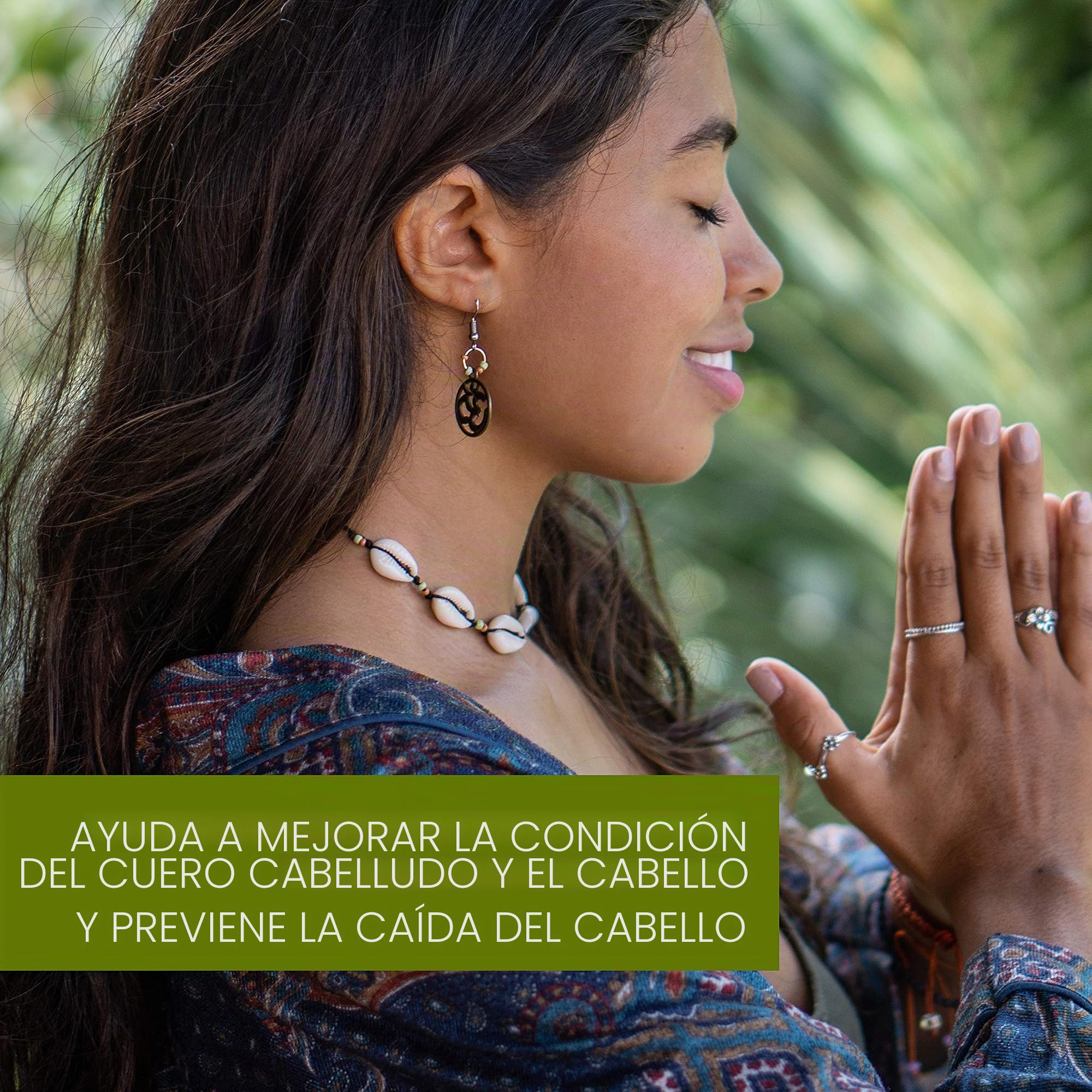 Orientana - Tónico capilar ayurvédico Amla | Fortalecedor de cabello antiinflamatorio sin aceite vegano 99.7% natural | Previene la caída del cabello | Aplicador en spray - 105ml