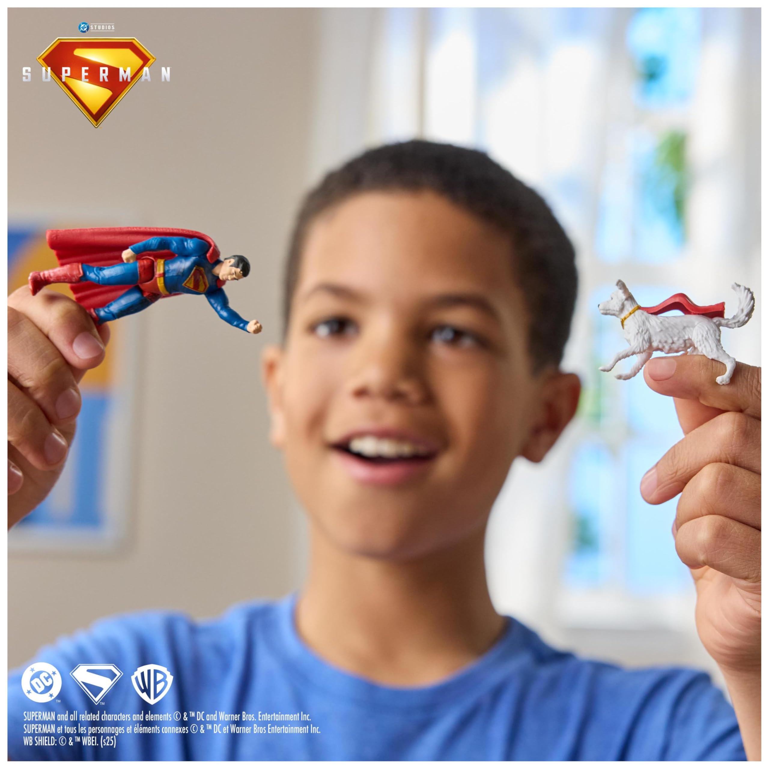 DC Comics Superman - Playset Fortress of Solitude, 33cm, with Superman and  Crypto Figure and Snow Monster, Toy for Children from 4 Years : Amazon.se:  Toys