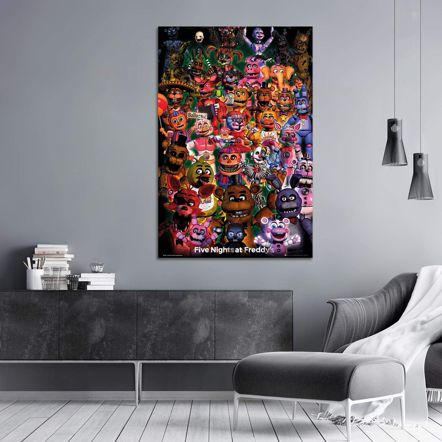 Close Up Plakat, Wielokolorowy, 61 cm x 91,5 cm