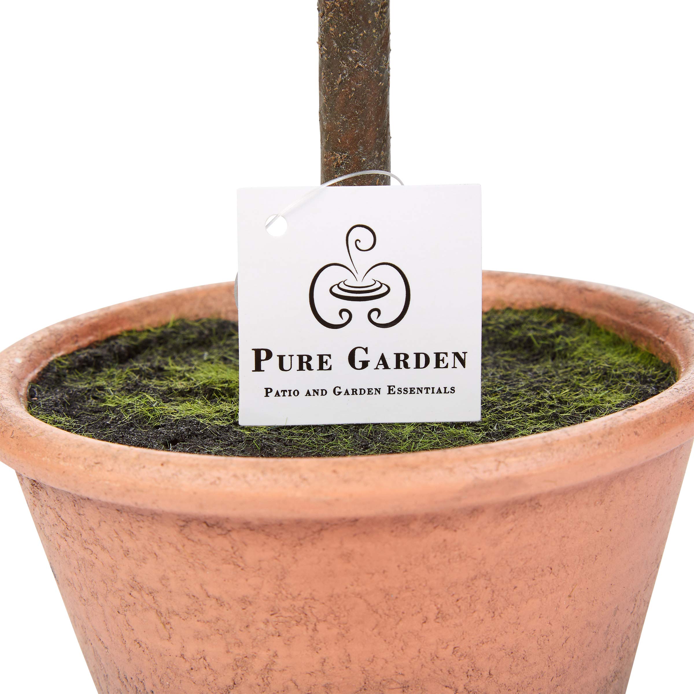 Amazon｜Pure Garden フェイクボックスウッド - 高さ11.5インチ