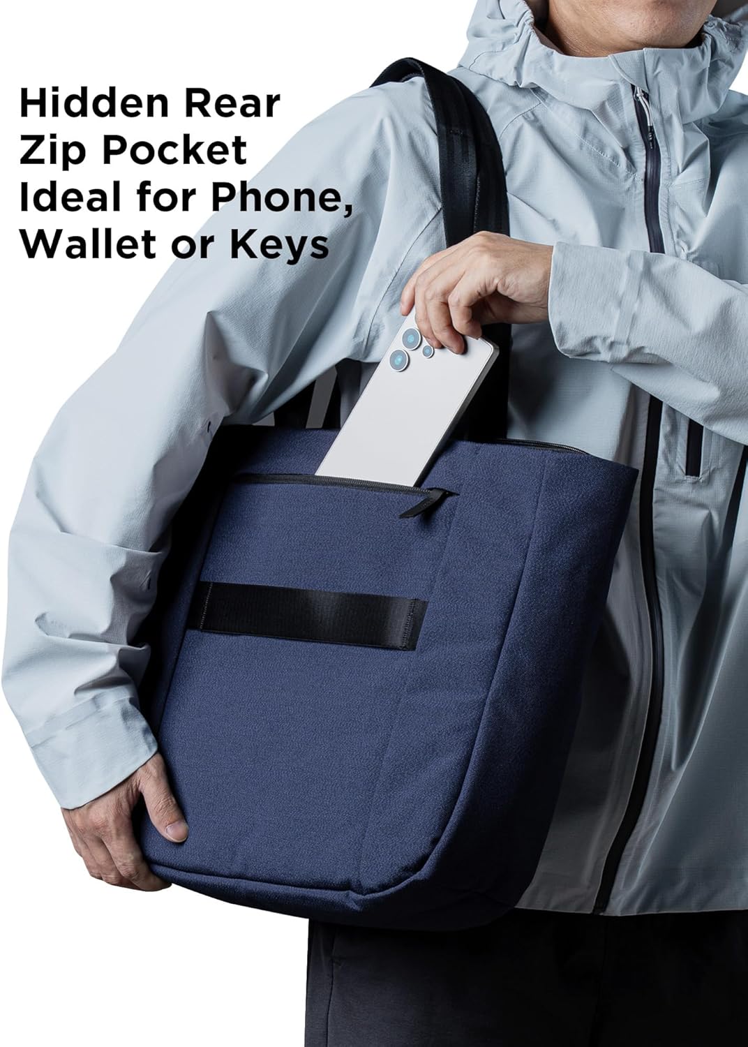 ALPAKA Bravo Tote Bag 14 L, Weatherproof 16 Inch Laptop Briefcase for Men & Women, Travel Tote with Adjustable Shoulder Strap - Image 7