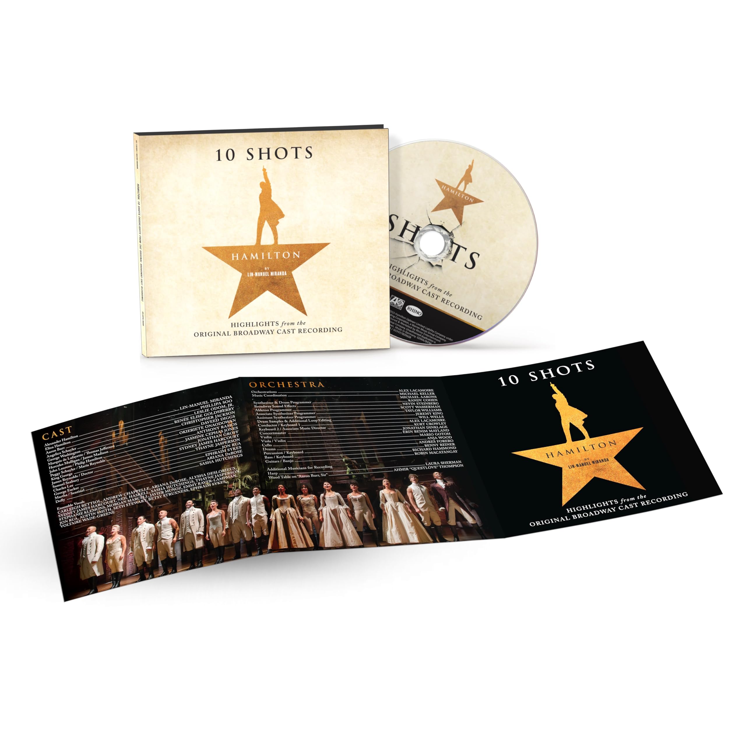 Hamilton: 10 Shots (Highlights From The Original Broadway Cast Recording)