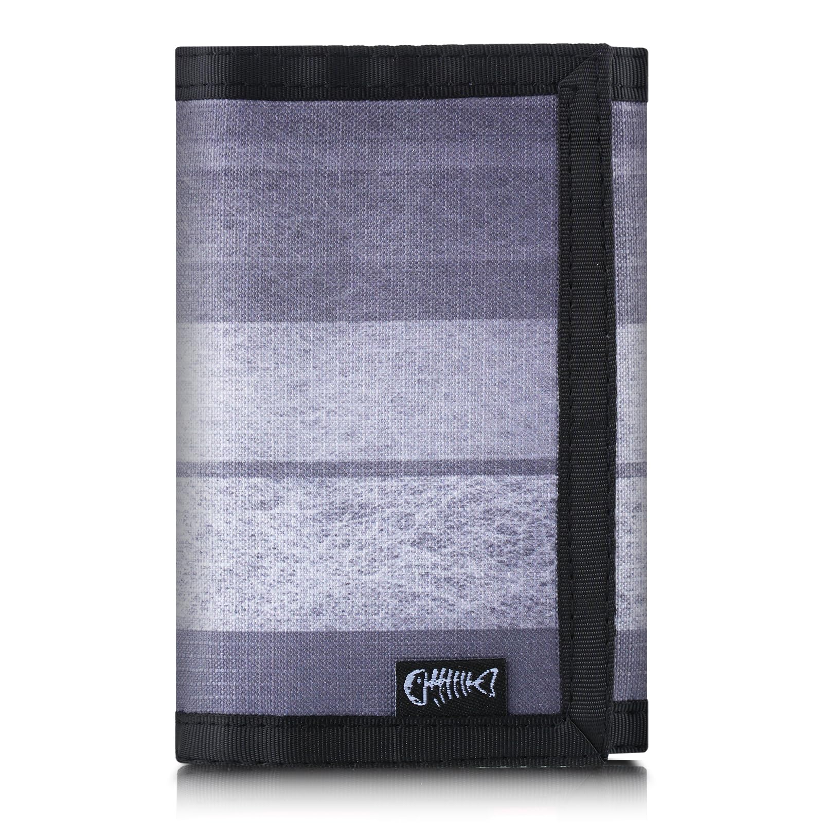 FORYEE Men’s Nylon Trifold RFID Wallet with ID Window, Slim Security Wallet for Card Cash Holder, Modern Fashion Stylish Wallet Gifts for Teen Boys