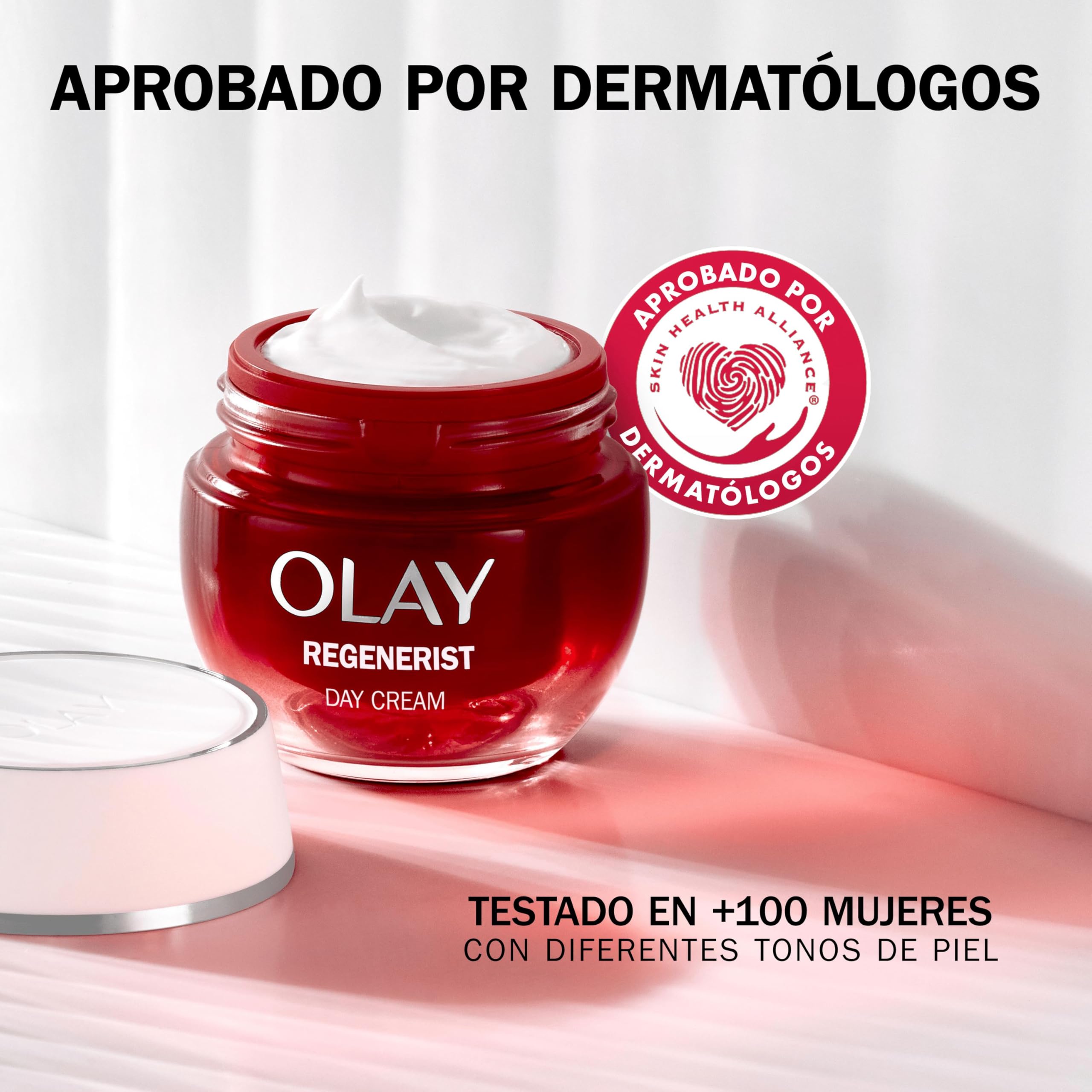 Olay Regenerist Crema Facial de Día 50ml + Olay Retinol24 Crema Noche 50ml | Tratamiento Antiarrugas, Piel Más Firme y Suave