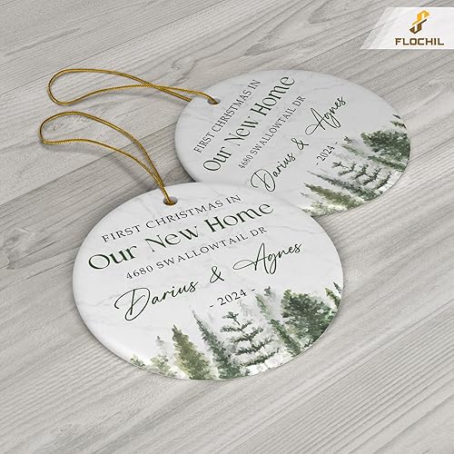 Miniatura 83 de FLOCHIL Adorno familiar personalizado para árbol de Navidad, adorno de Navidad familiar personalizado con foto de nombre, familia de 3, 4, 5 adornos