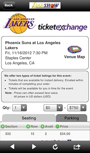 Lake Show Home Court