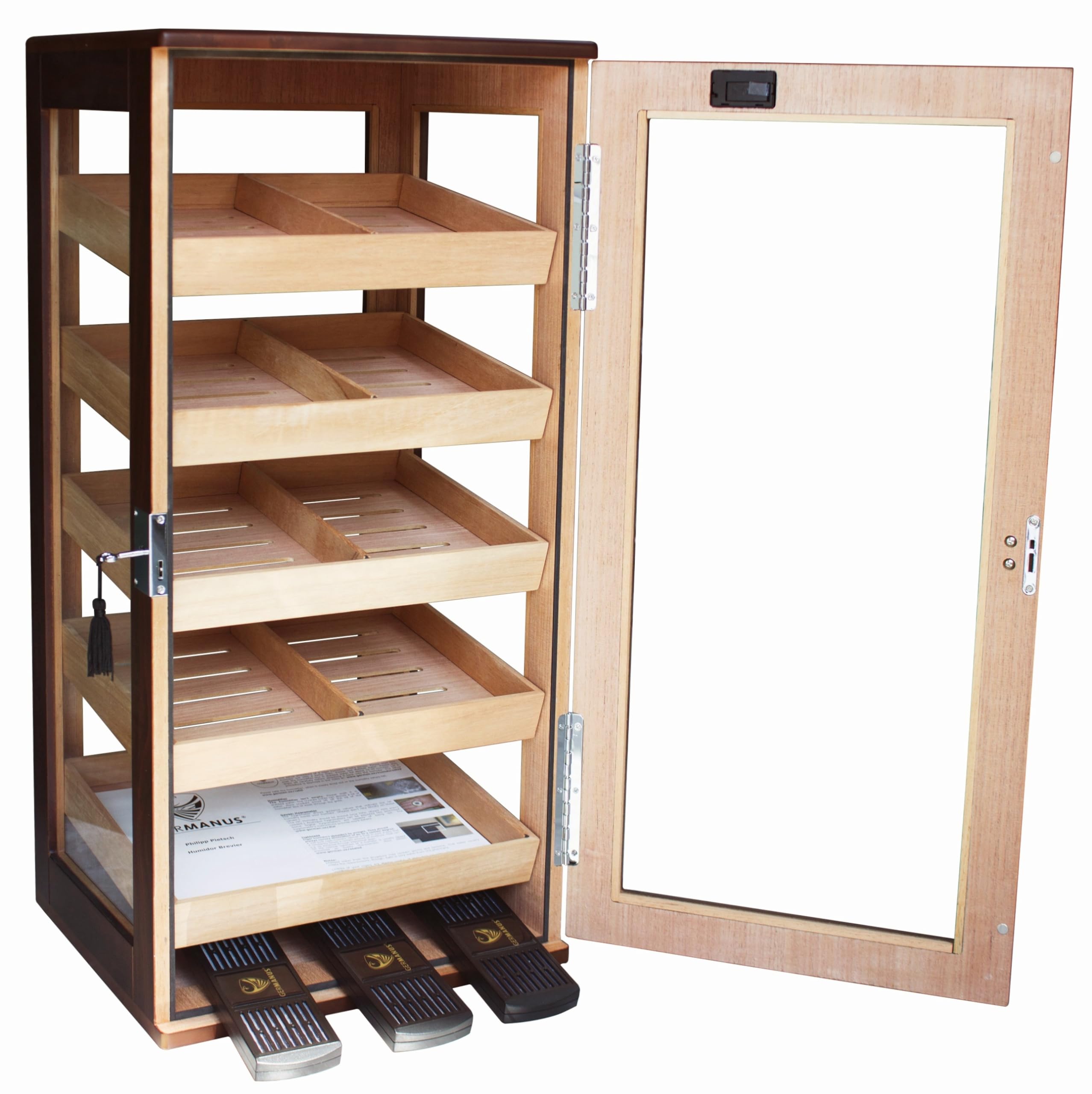 GERMANUS Humidor armadietto 33 Marrone