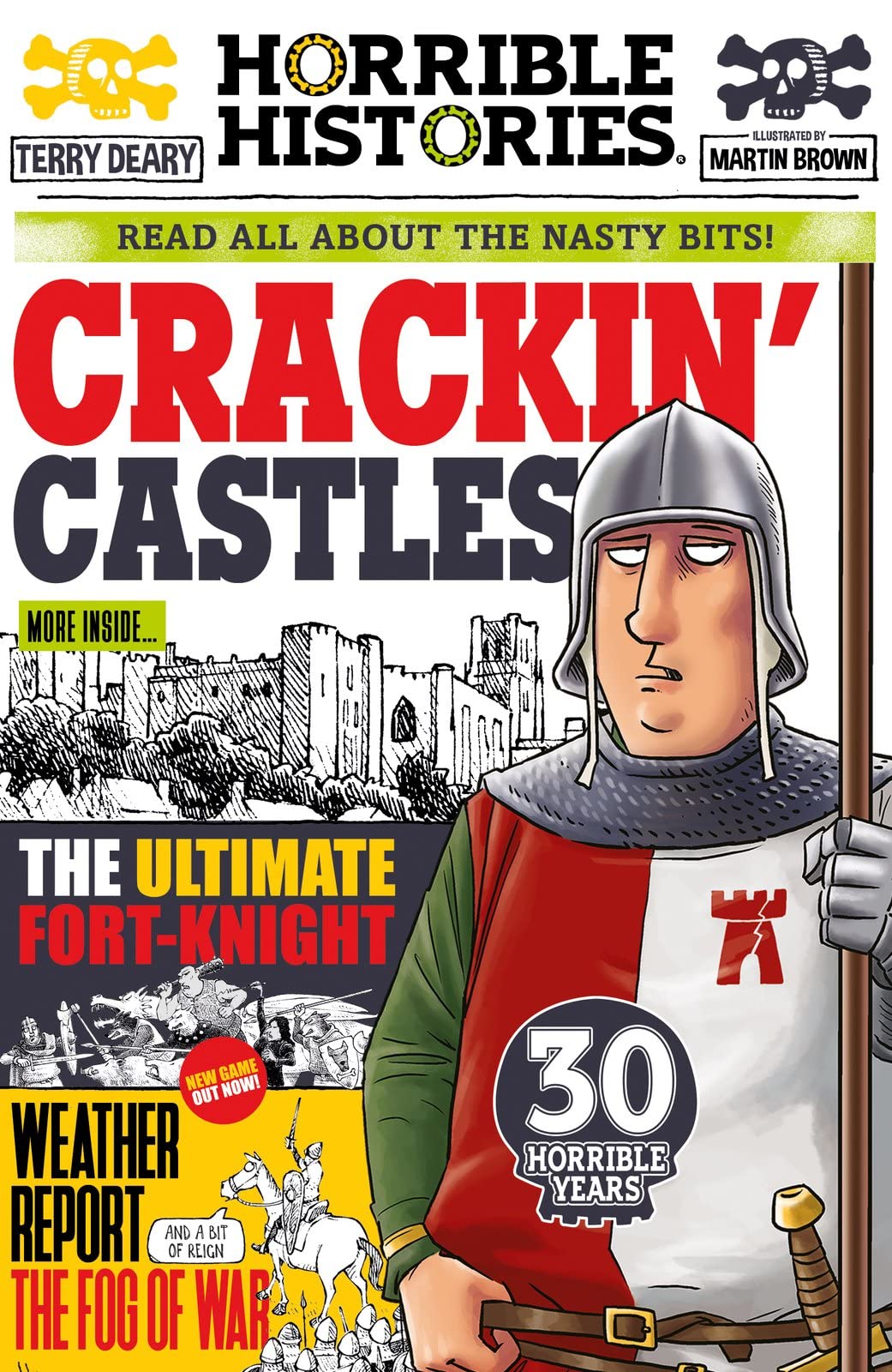 Crackin' Castles by Terry Deary (Paperback Book)
