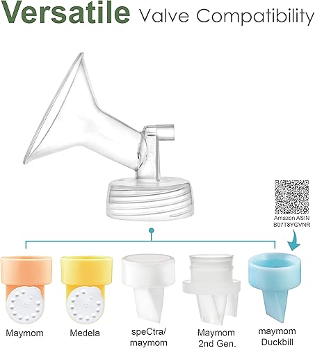 Miniatura 5 de Maymom Piezas de la bomba compatibles con Spectra S2, Spectra S1, 9 Plus, no piezas originales de la bomba Spectra Reemplazan los accesorios Spectra