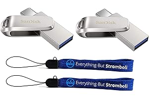 SanDisk 128GB Ultra Dual Drive Luxe USB Type-C Flash Drive for Smartphones and Computers