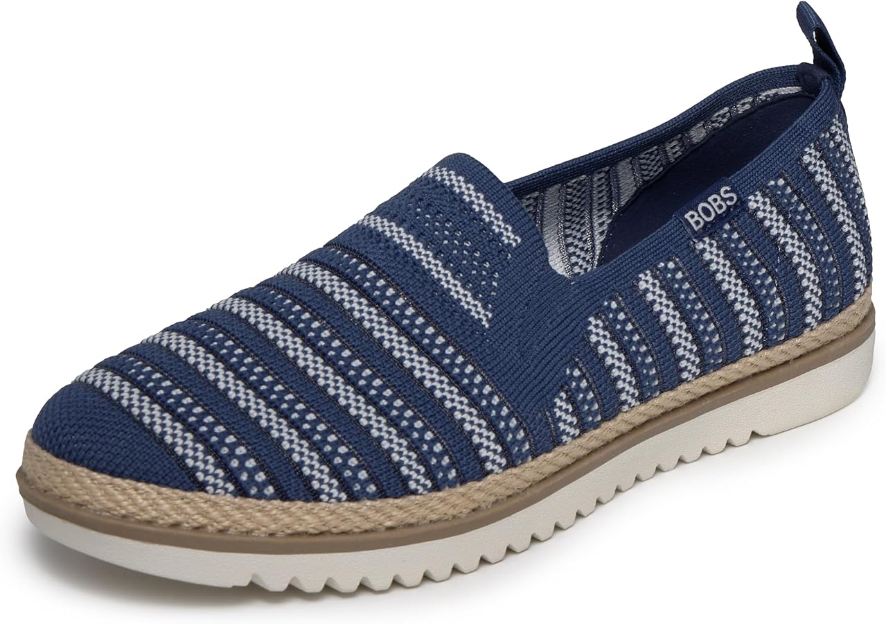 チロネイビーL Amazon.com | Skechers Bobs Women's Flexpadrille Lo - So Chic, NVMT